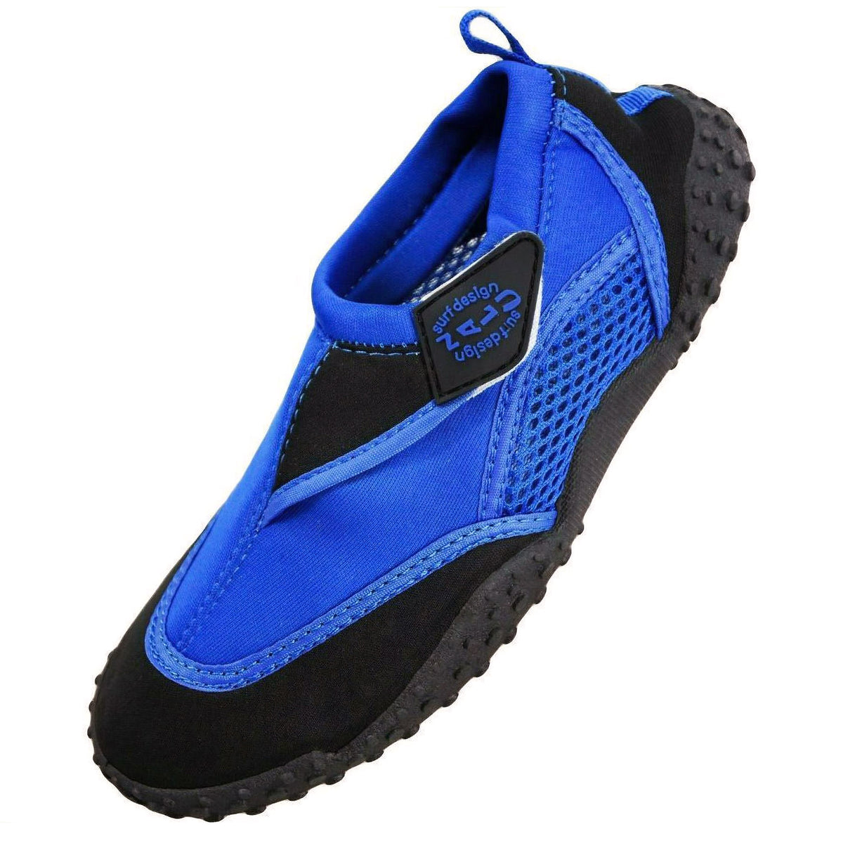 Blue & Black Neoprene Aqua Shoes