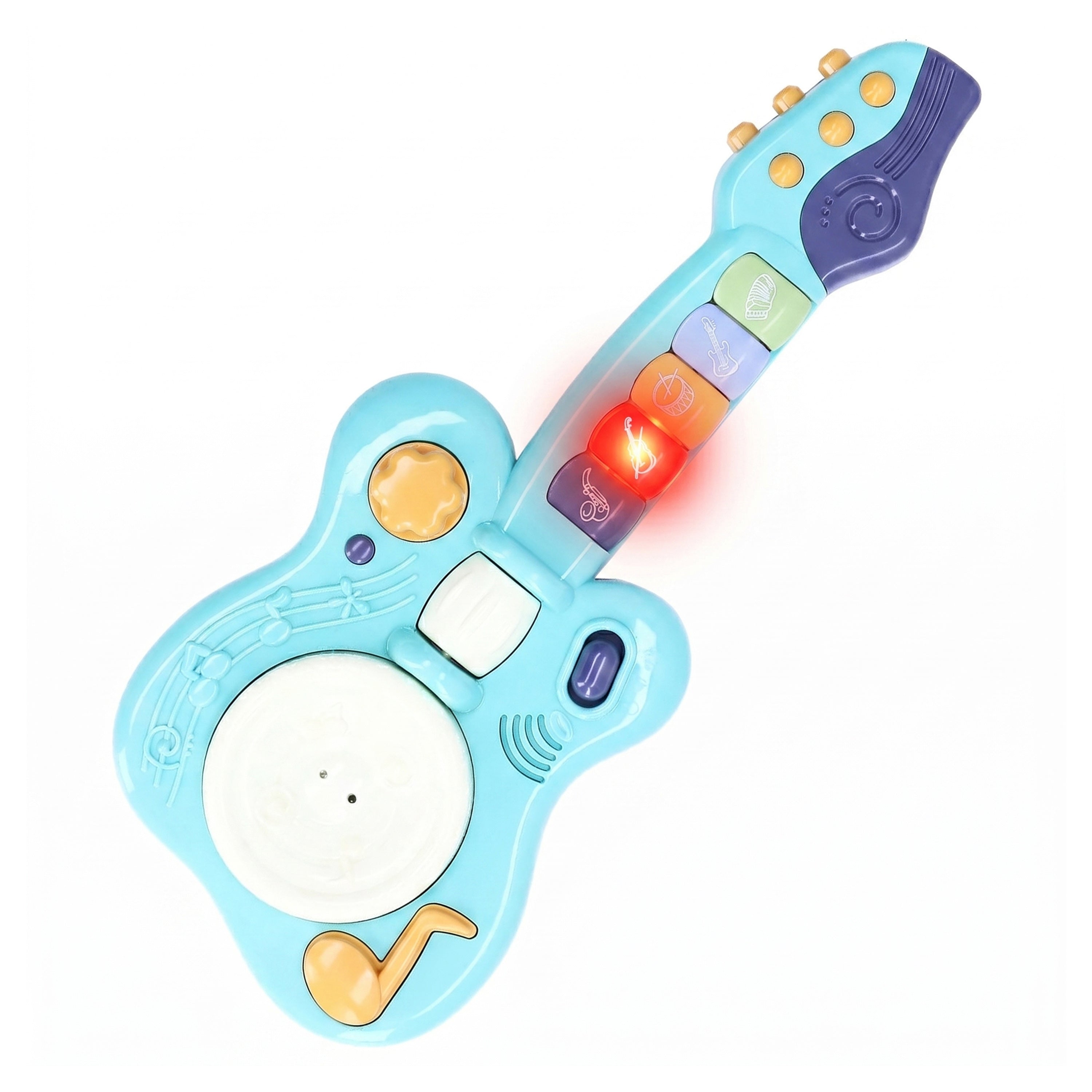Toddler Guitar With Button Activated Musical Sounds