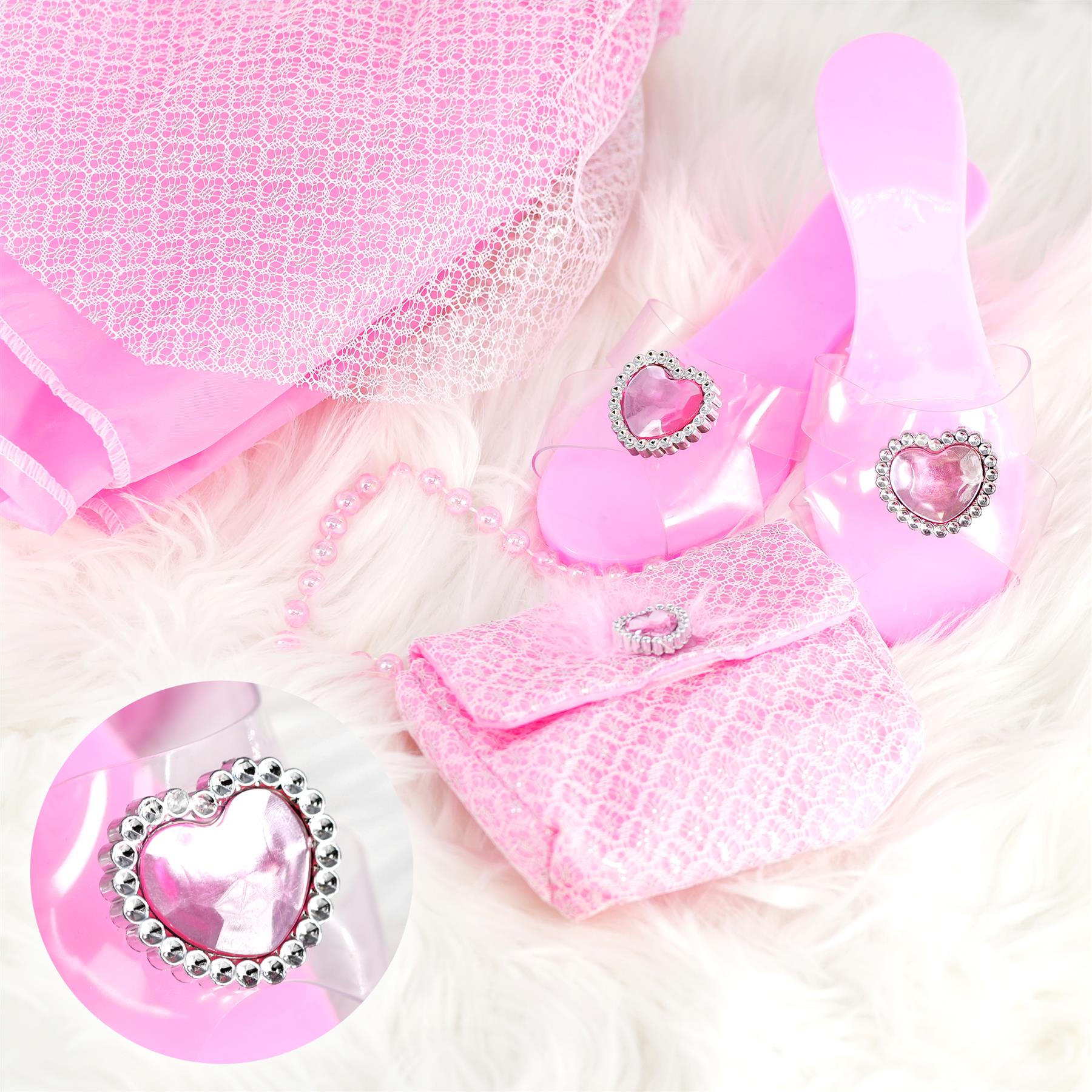 Princess Costume for Girls with Accessories by The Magic Toy Shop - The Magic Toy Shop