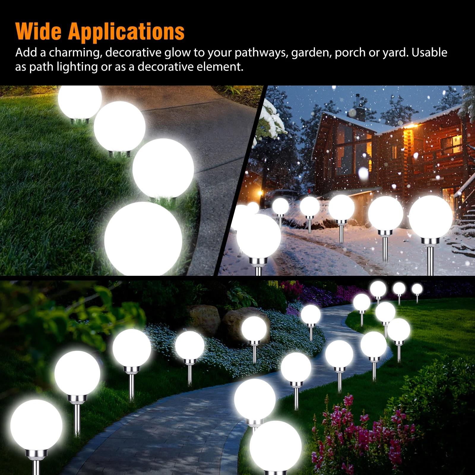 Solar Outdoor Garden Globe Light by GEEZY - The Magic Toy Shop