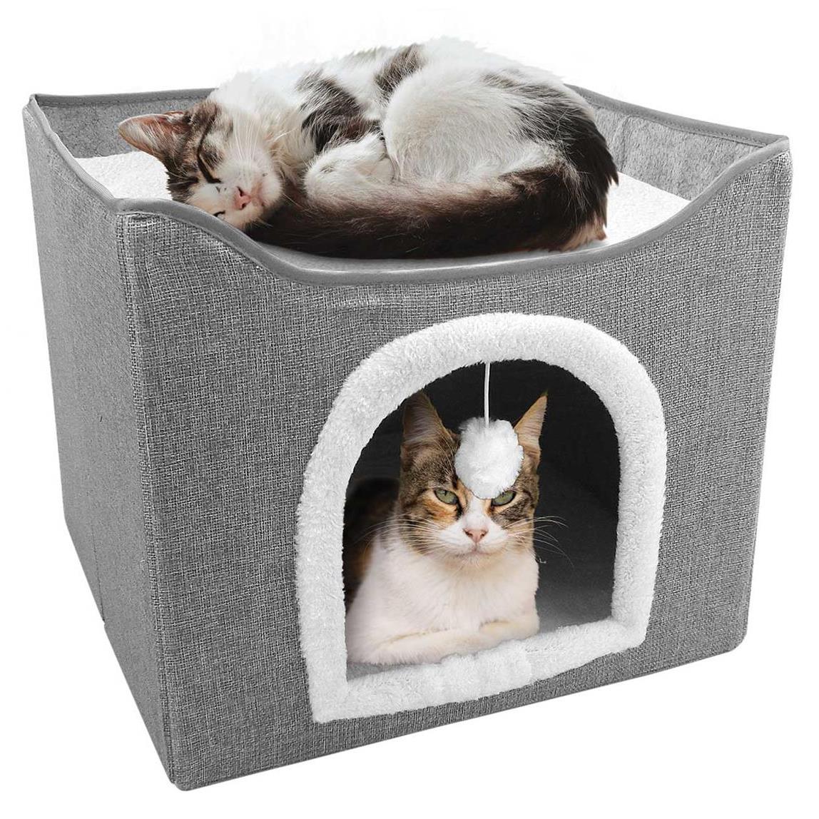 Foldable Cosy Cat Houses by GEEZY - The Magic Toy Shop