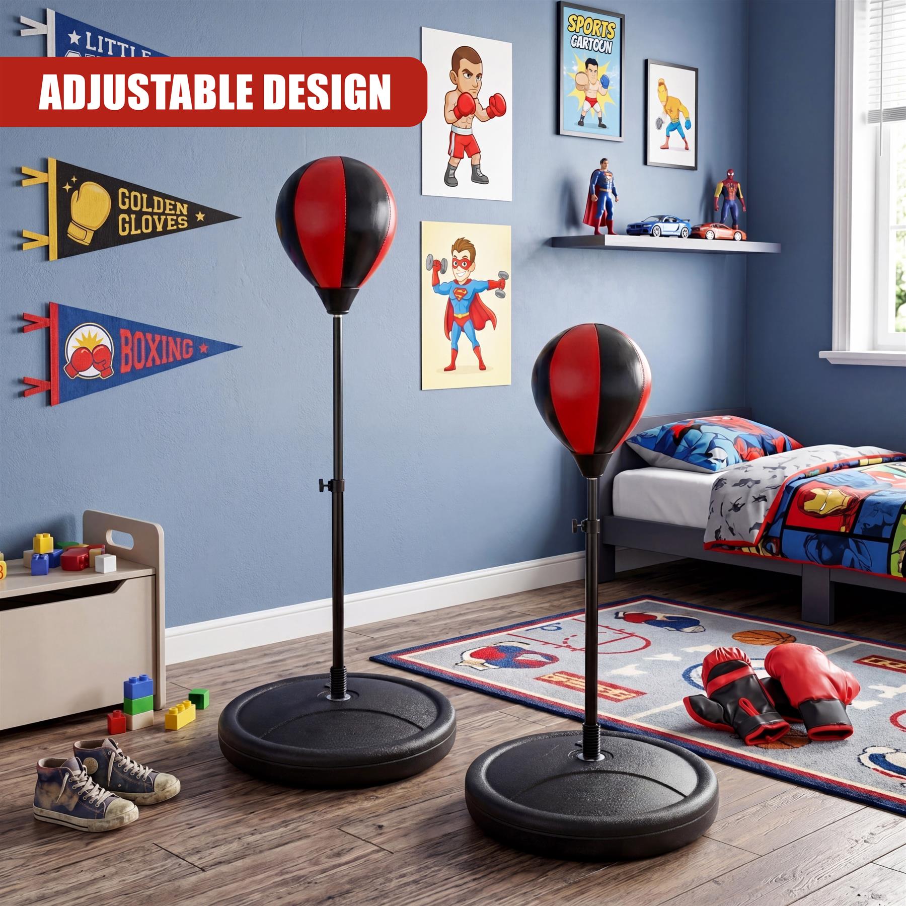 Freestanding Boxing Set