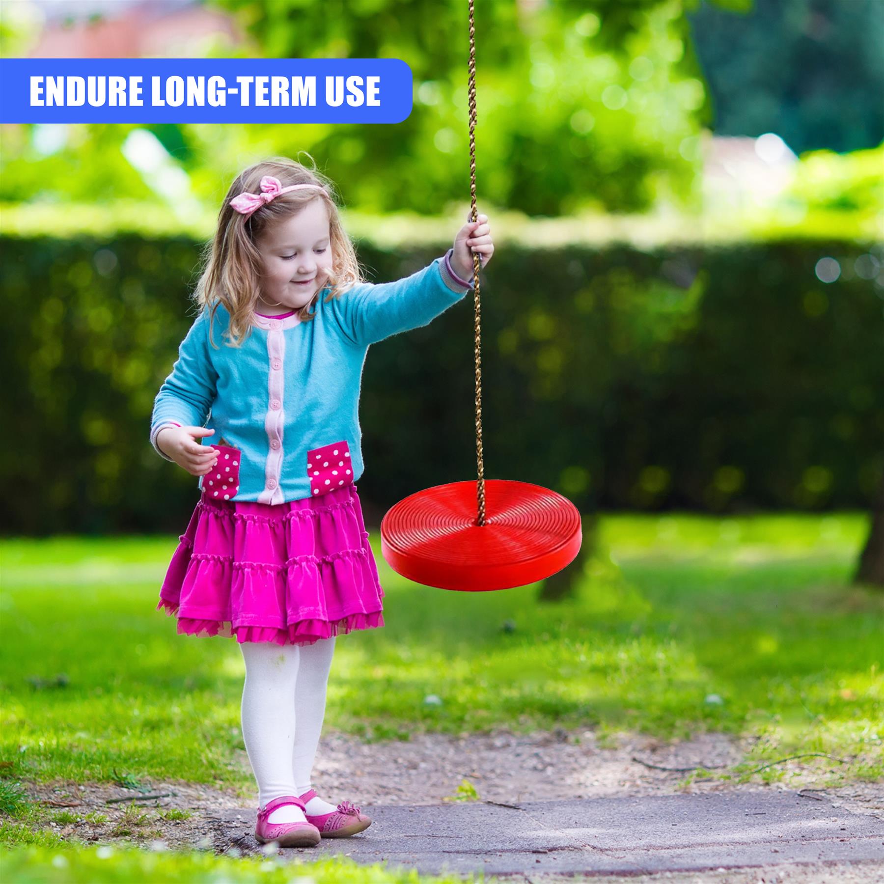 Trapeze Swing & Plate Seat by The Magic Toy Shop - The Magic Toy Shop