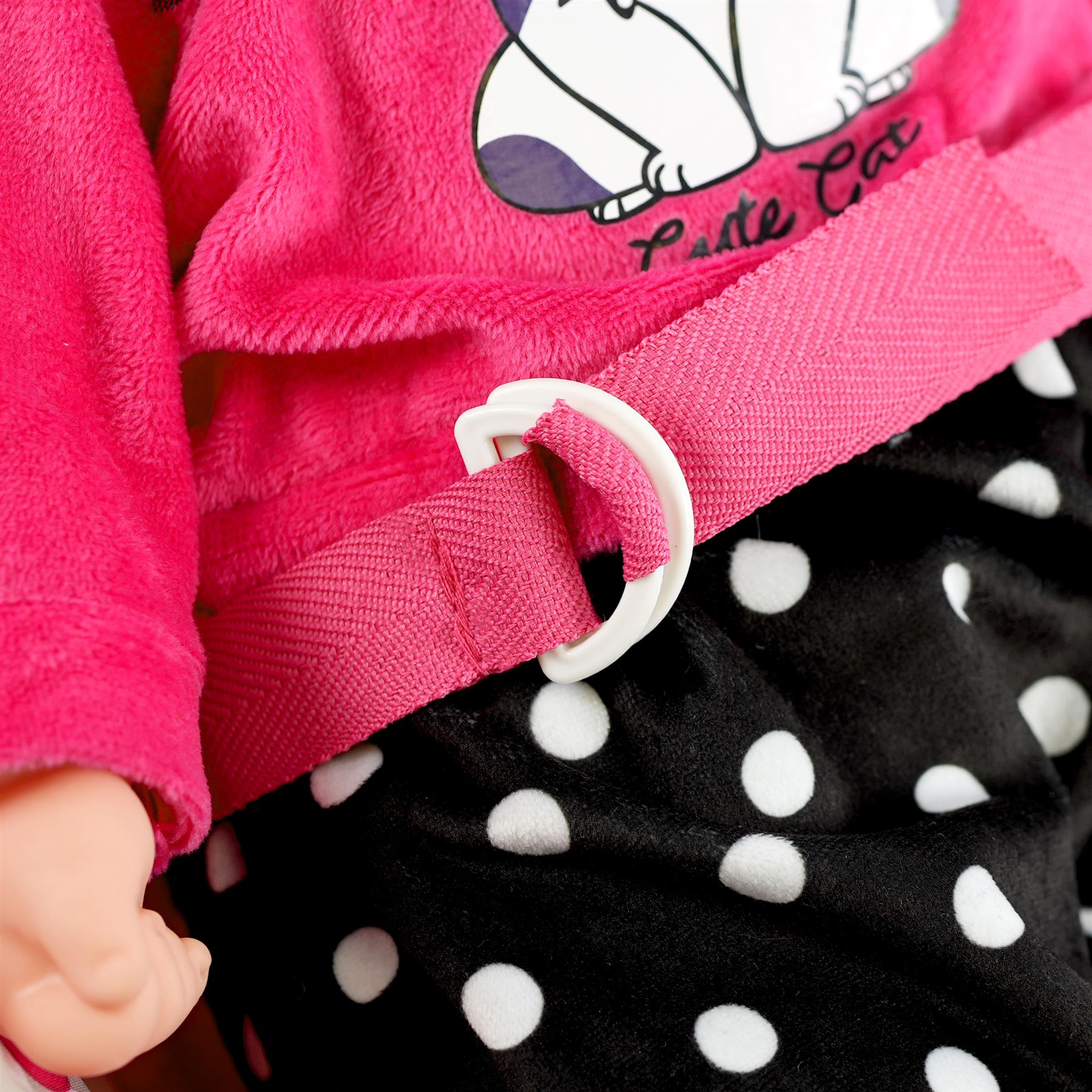 Baby Doll Pink Car Seat by BiBi Doll - The Magic Toy Shop