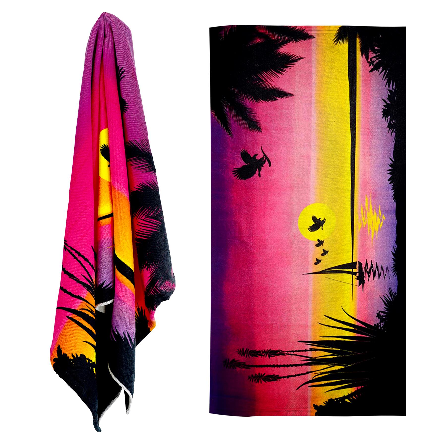 Sunrise Design Large Towel by Geezy - The Magic Toy Shop