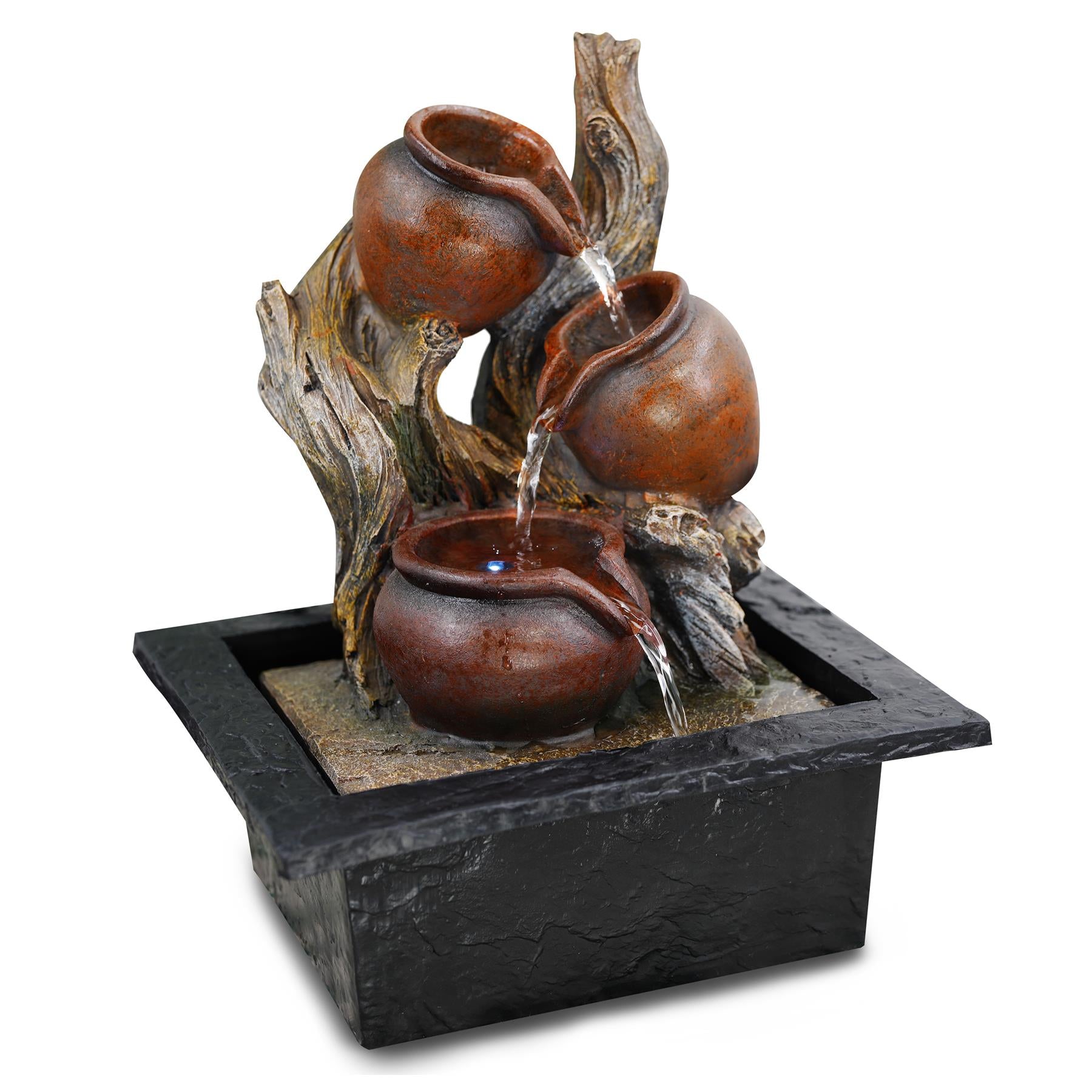 Honey Pots Water Feature Indoor With LED by GEEZY - The Magic Toy Shop