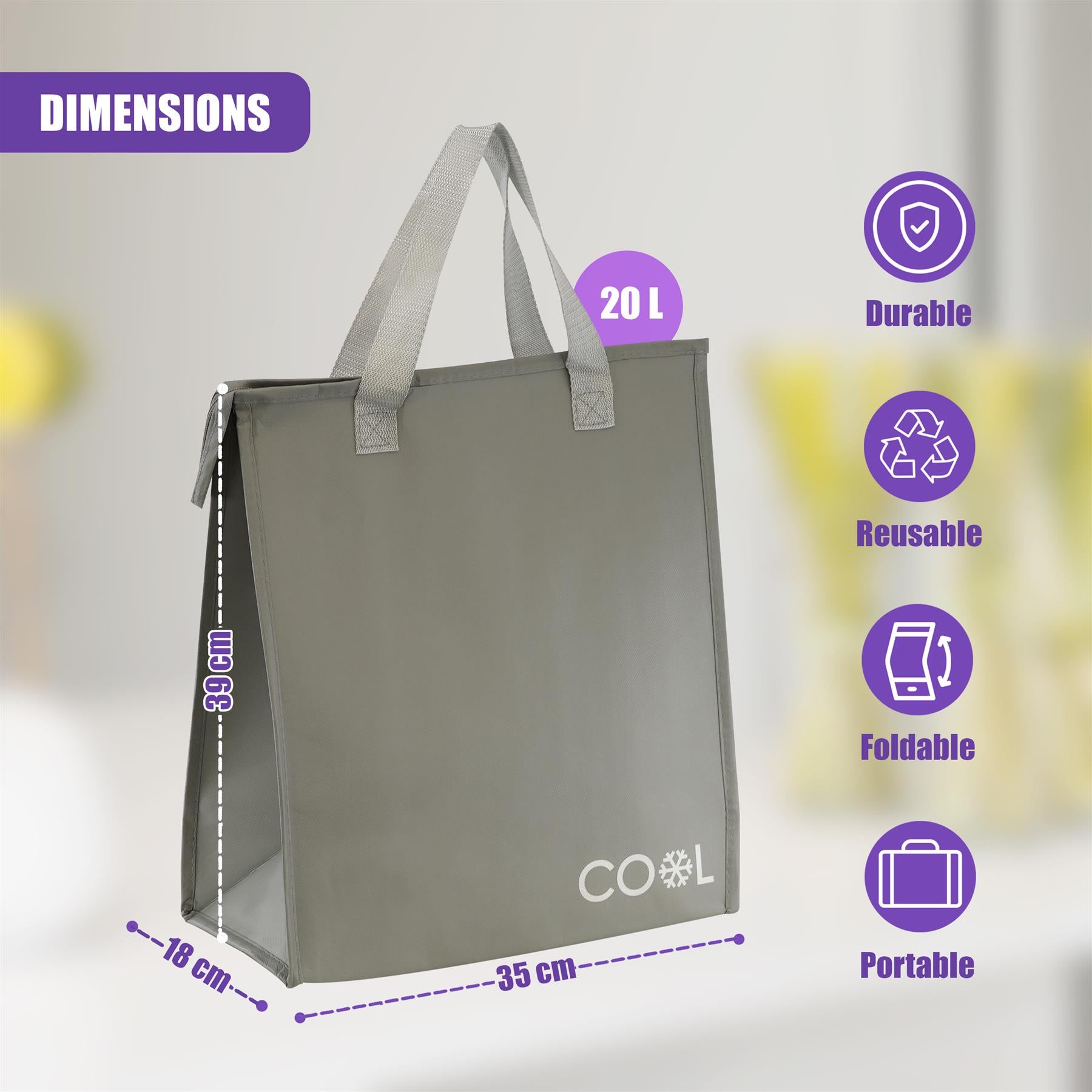 Shopping Cooler Bag by Geezy - The Magic Toy Shop