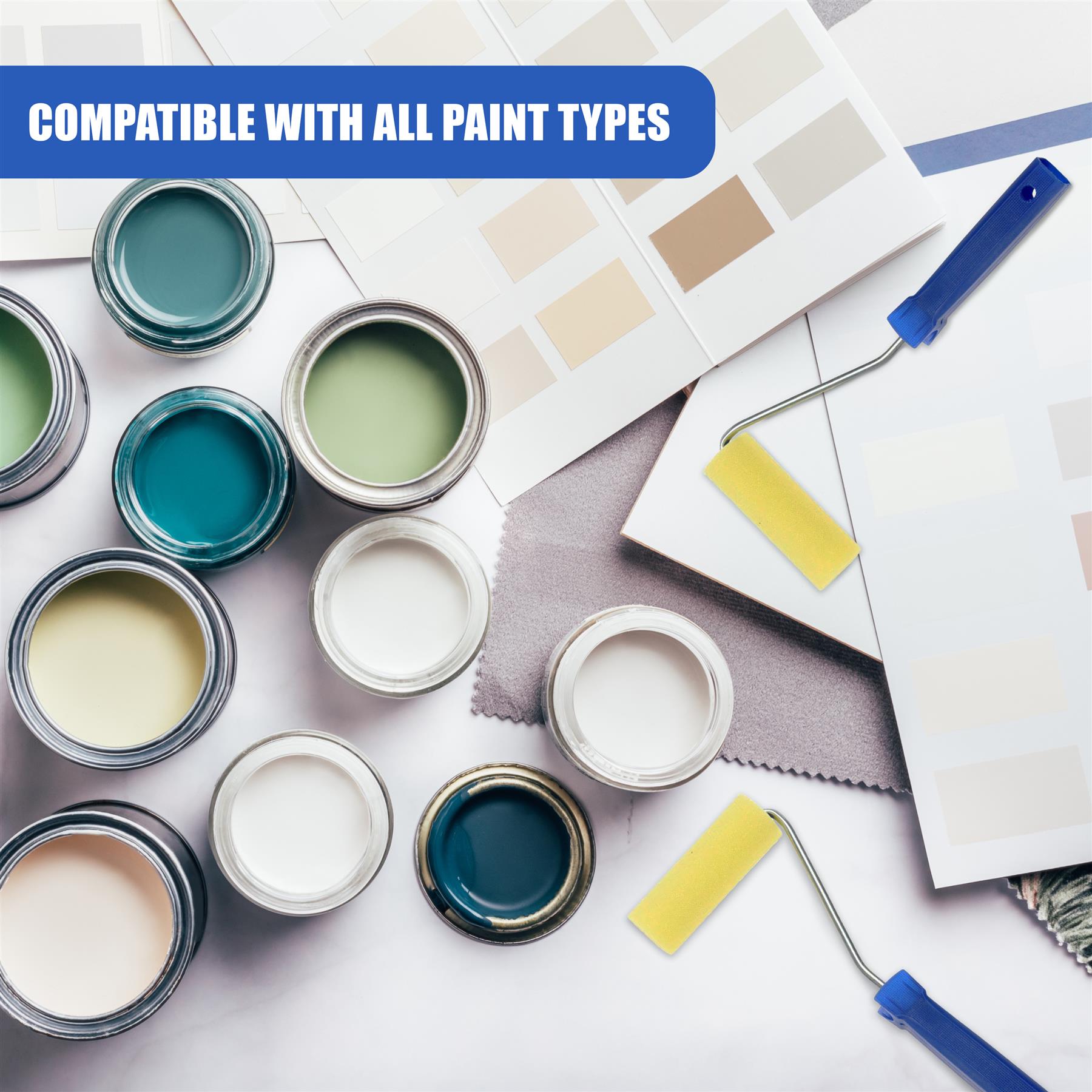 Paint Roller Set 12 Pcs by GEEZY - The Magic Toy Shop