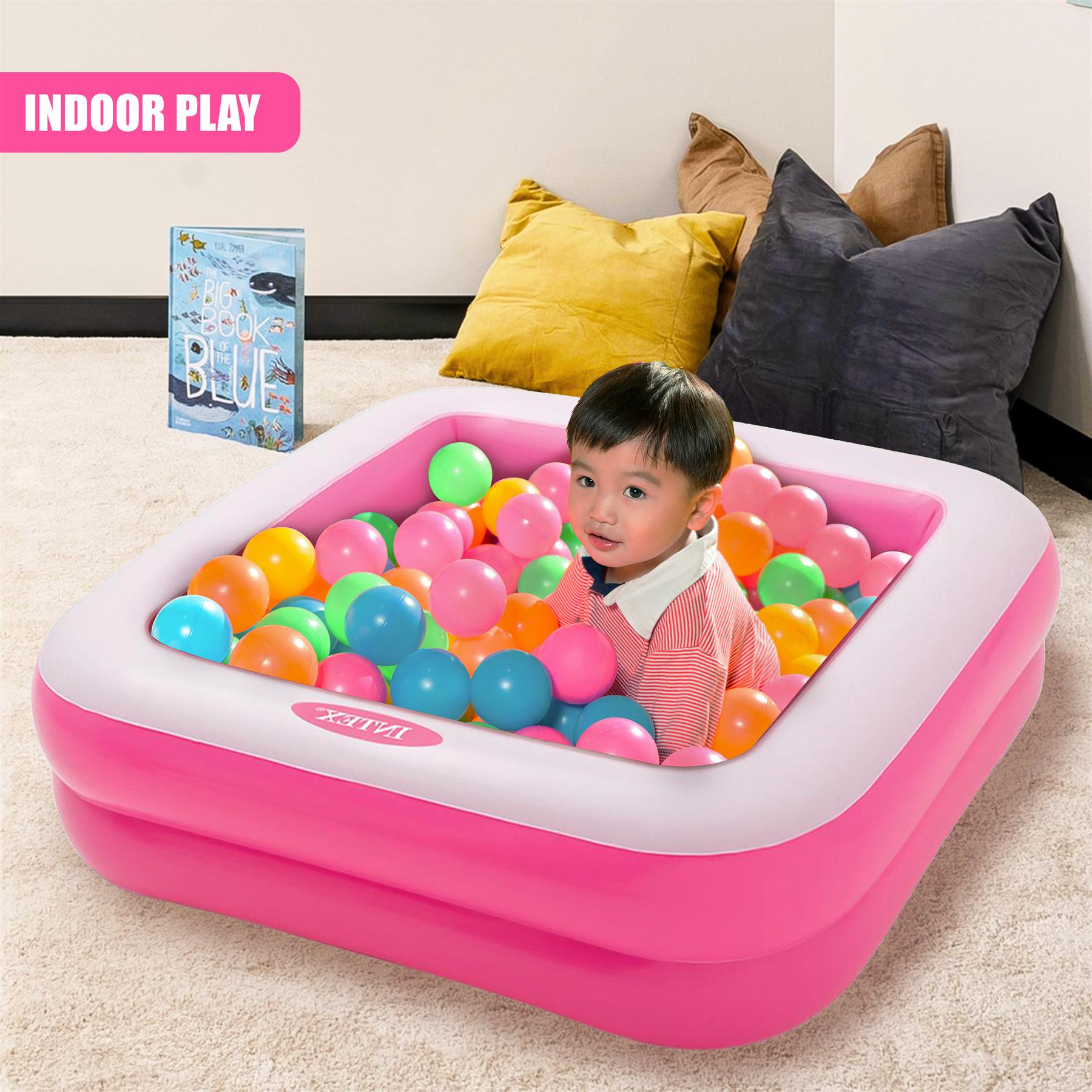 Intex Inflatable Square Paddling Pool by Intex - The Magic Toy Shop