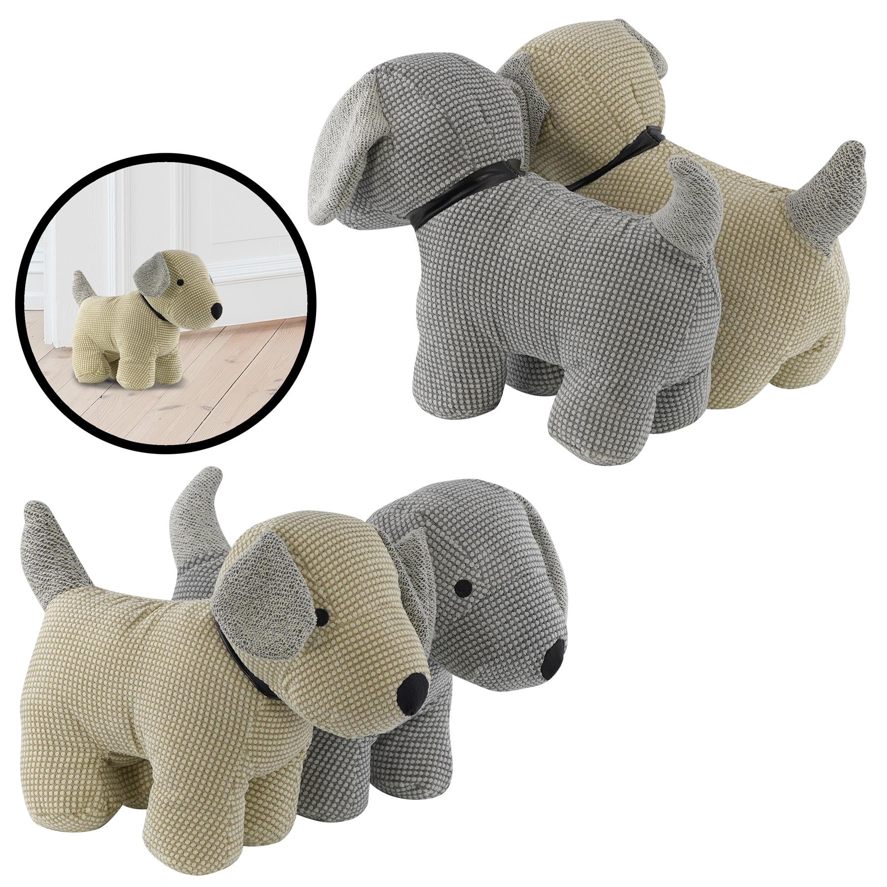 Dog Design Heavy Fabric Door Stopper by Geezy - The Magic Toy Shop