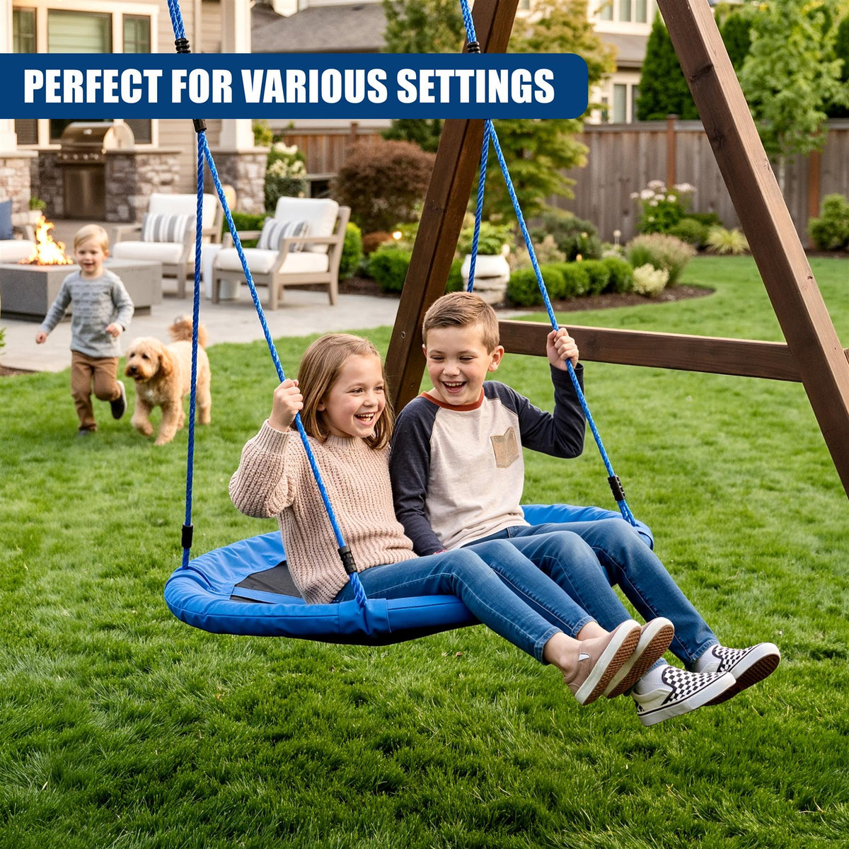 Large Nest Swing for 2 kids