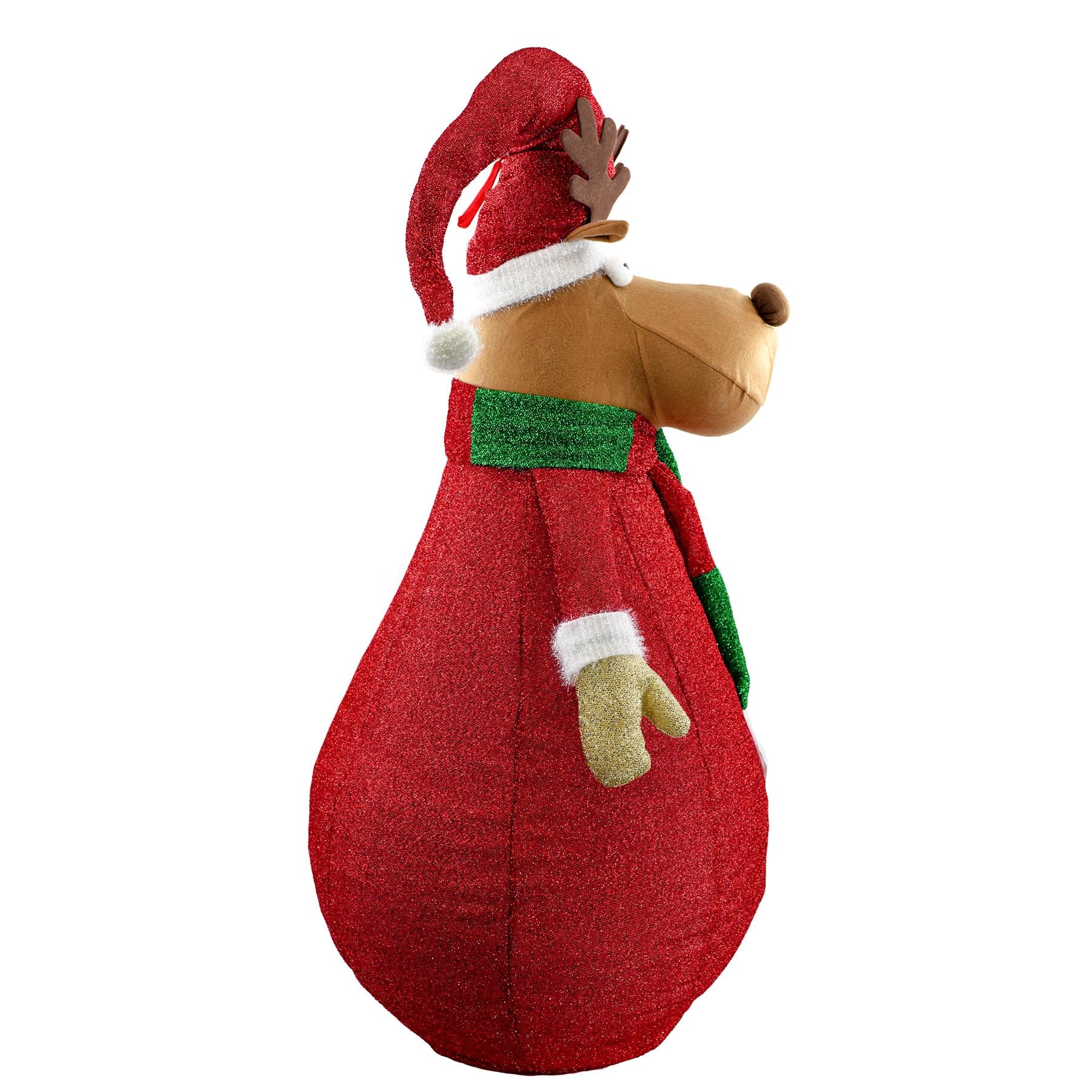 Collapsible Raindeer Christmas Decoration with LED lights by Tha Magic Toy Shop - The Magic Toy Shop