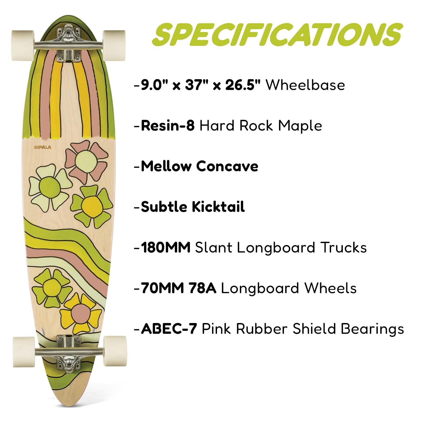 Impala Jupiter 37" Complete Longboard by GEEZY - The Magic Toy Shop
