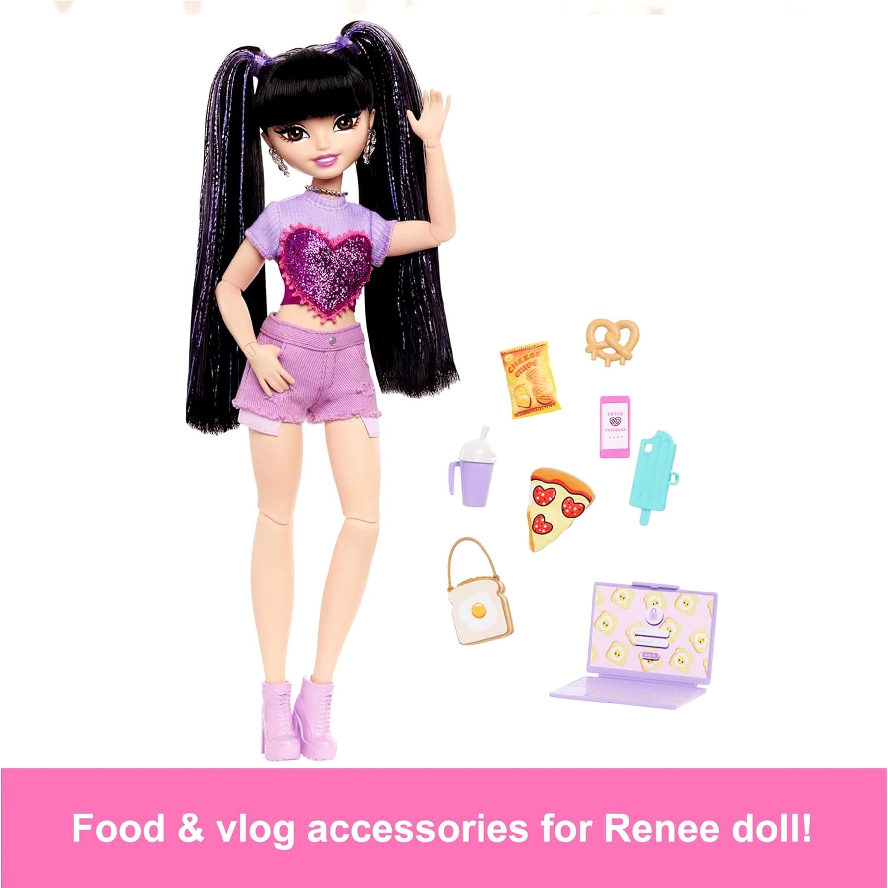 Barbie Dream Besties Renee Doll & Accessories Playset