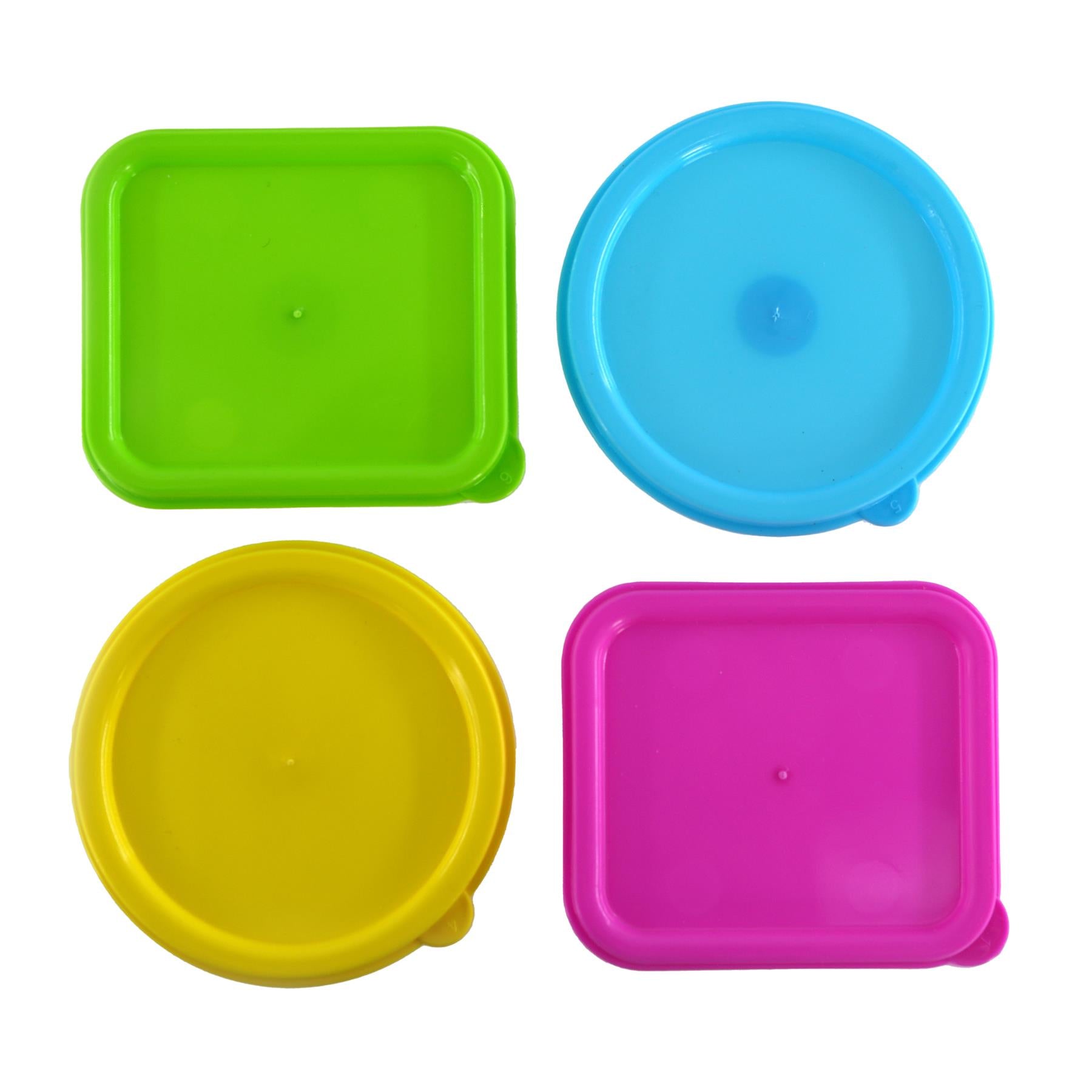 Set of 4 Mini Food Storage Containers with Lids by GEEZY - The Magic Toy Shop