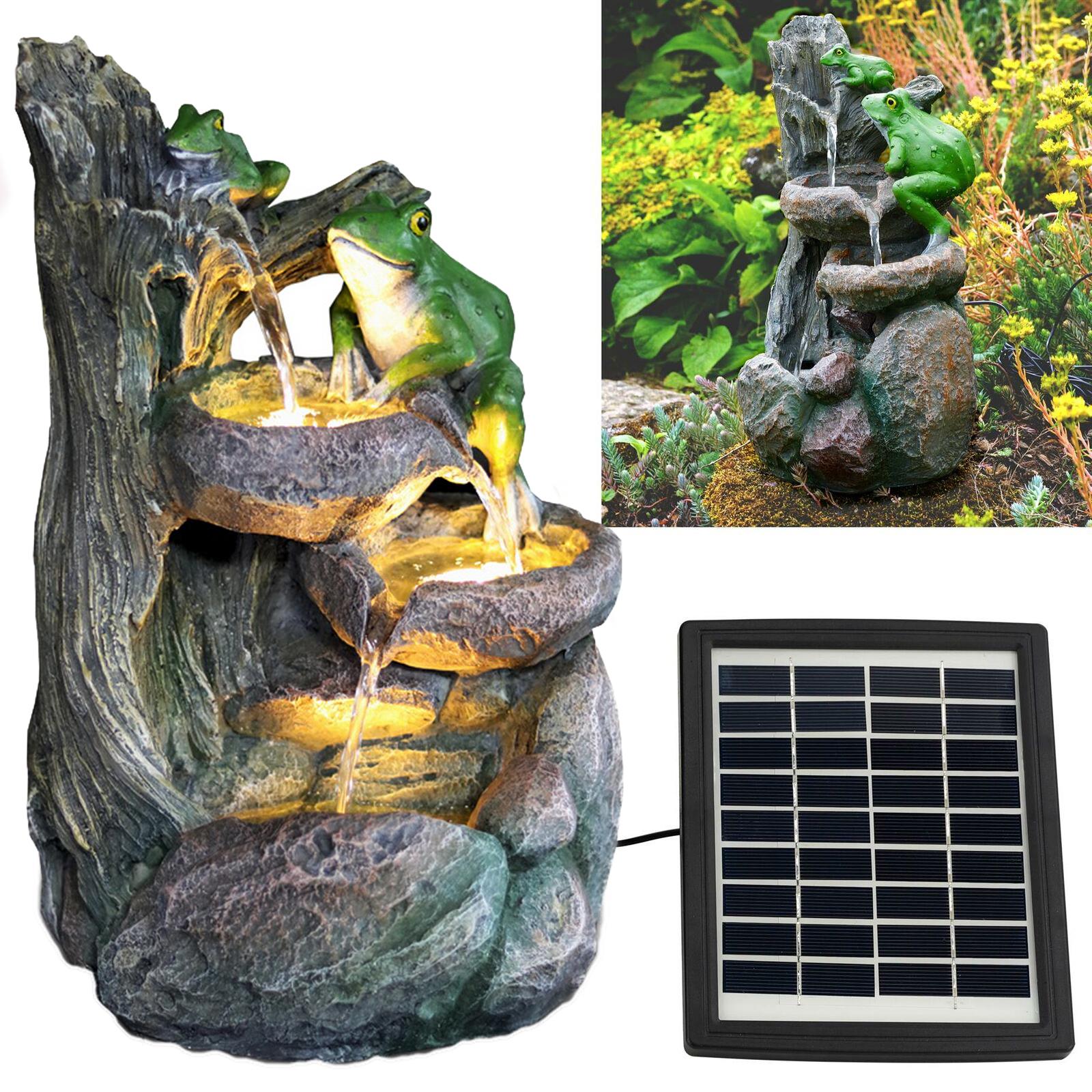 Solar Frog Fountain by GEEZY - The Magic Toy Shop