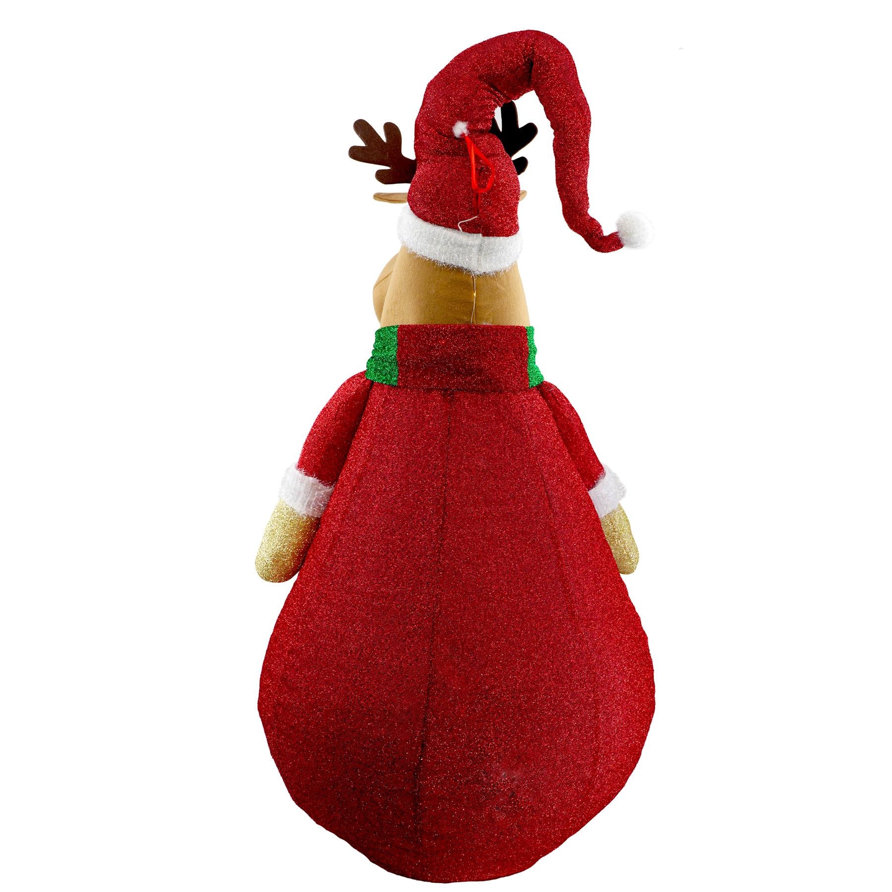 Collapsible Raindeer Christmas Decoration with LED lights by Tha Magic Toy Shop - The Magic Toy Shop