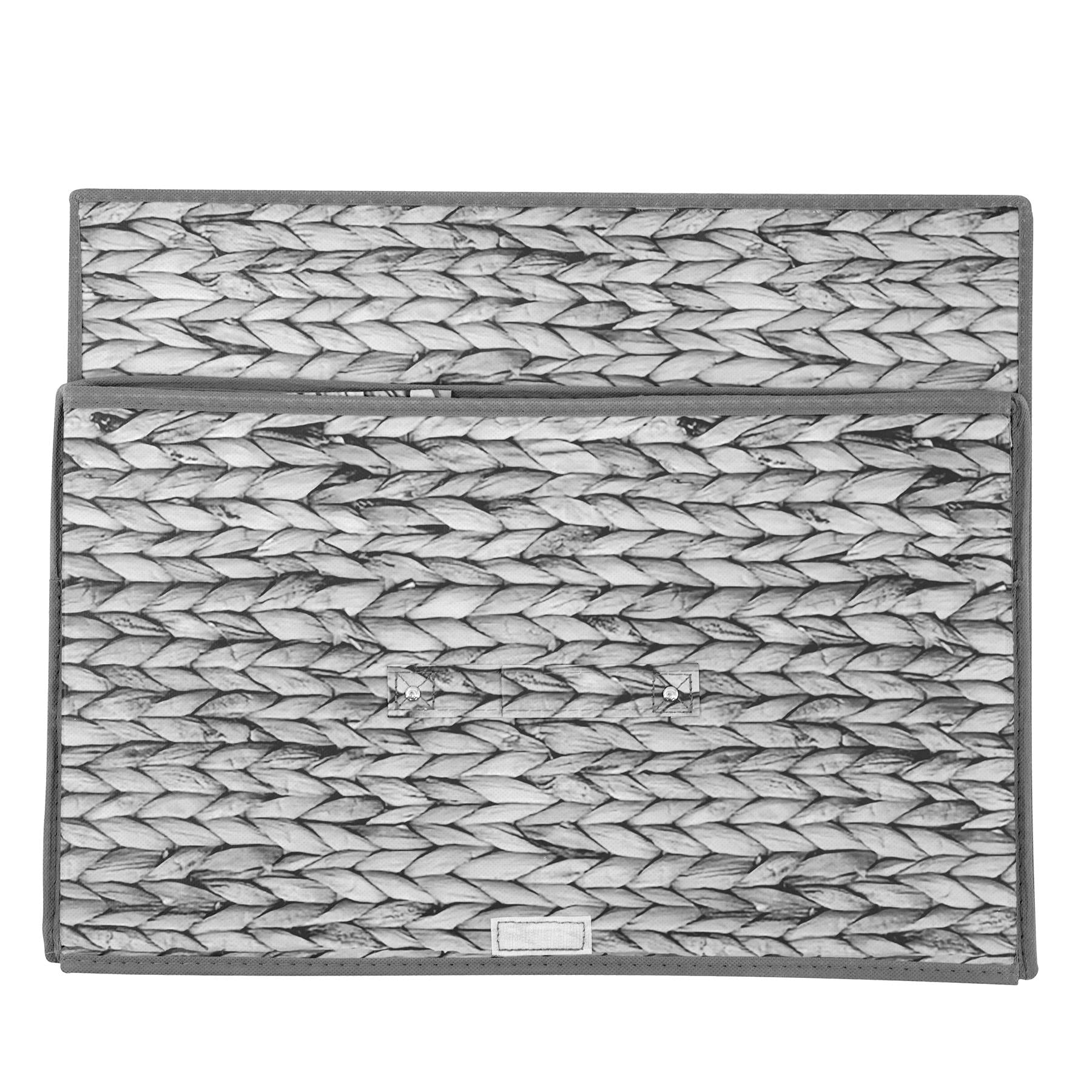 Weave Grey Storage Box by The Magic Toy Shop - The Magic Toy Shop