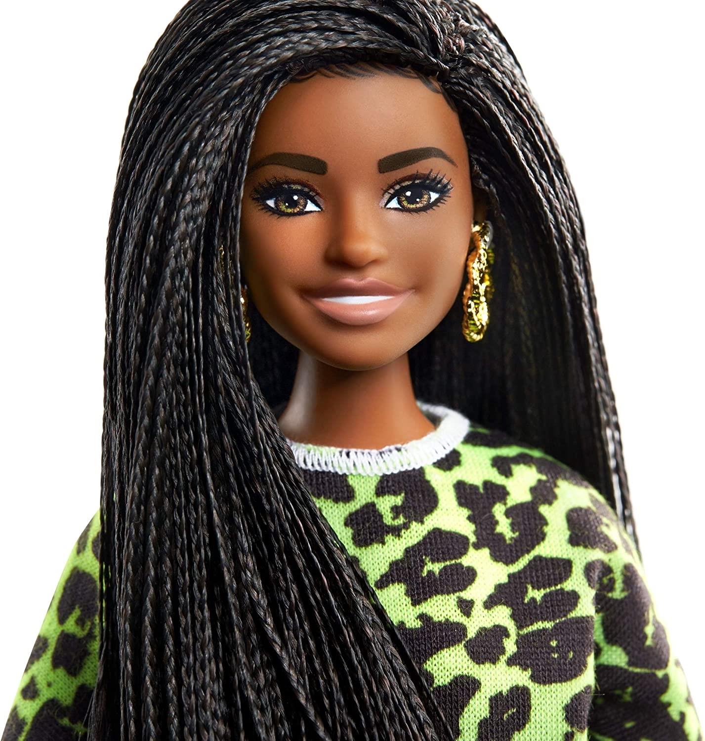 Barbie Fashionistas in Animal-Print Top by Barbie - The Magic Toy Shop