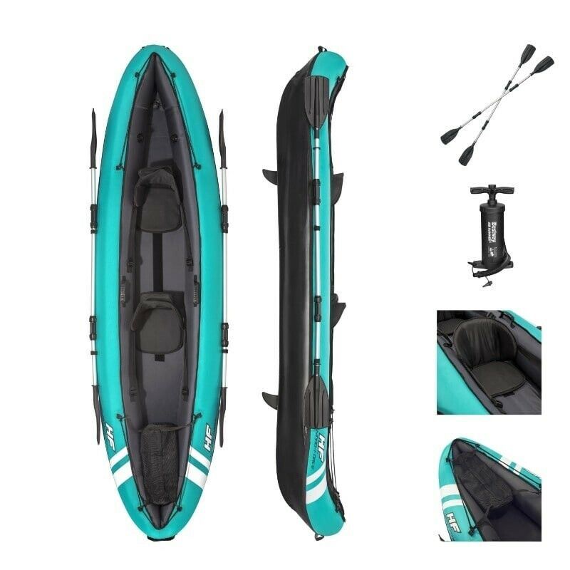 Bestway Unisex-Youth Hydro-Force Boats, Rafts & Kayaks, 2 person by Geezy - The Magic Toy Shop