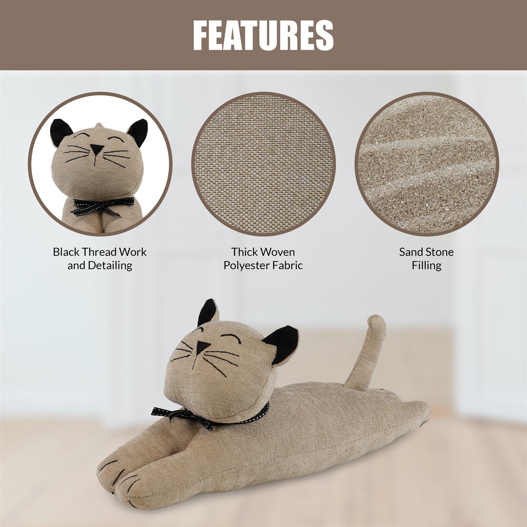 Cat Door Stopper by GEEZY - The Magic Toy Shop