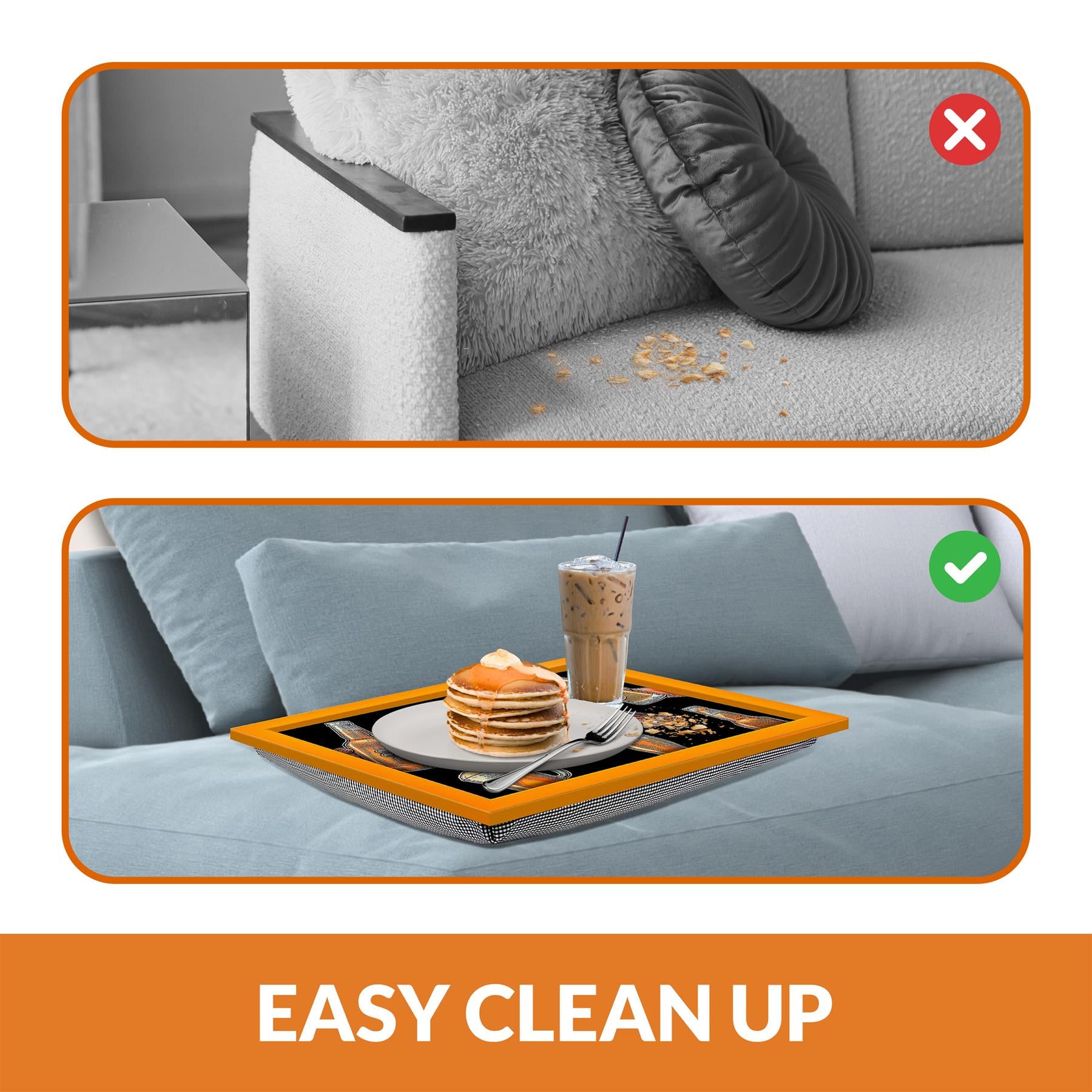 Lap Tray With Bean Bag Cushion (Brewhouse) by Geezy - The Magic Toy Shop