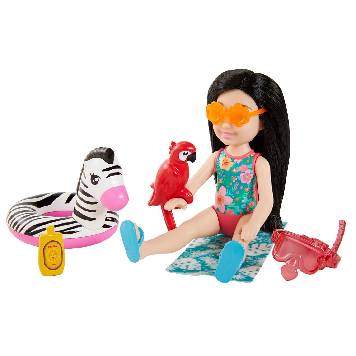 Barbie and Chelsea The Lost Birthday with Zebra Pet by Barbie - The Magic Toy Shop