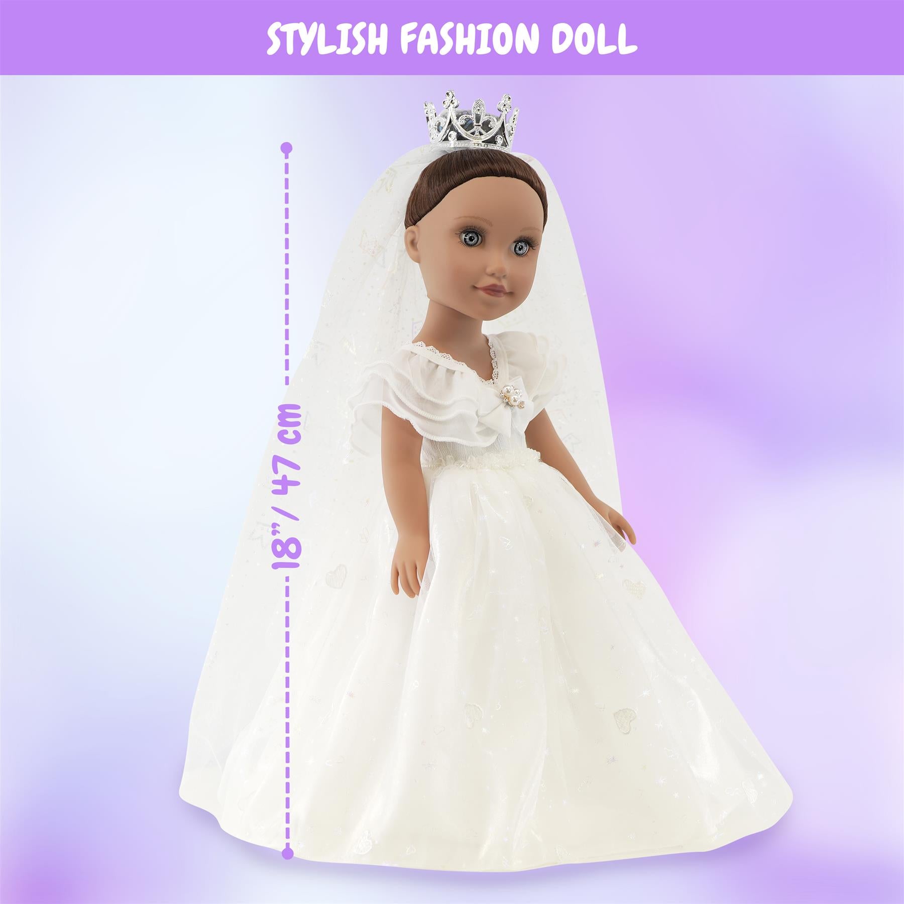 BiBi Fashion Doll "BRIDE LILY" (47 cm / 18") by BiBi Doll - The Magic Toy Shop