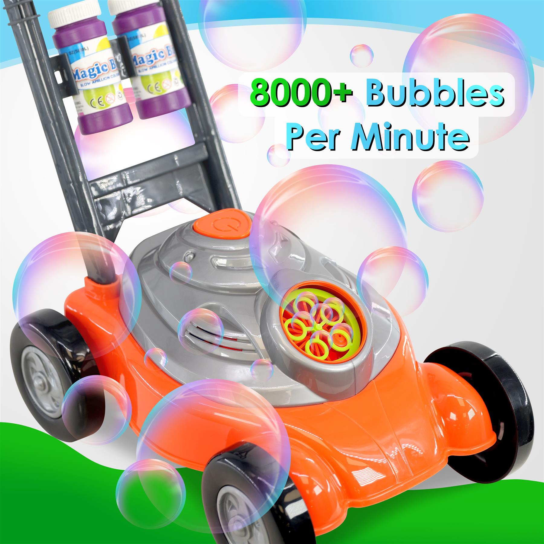Kids Bubble Mower Bubble Blowing Toy by The Magic Toy Shop - The Magic Toy Shop
