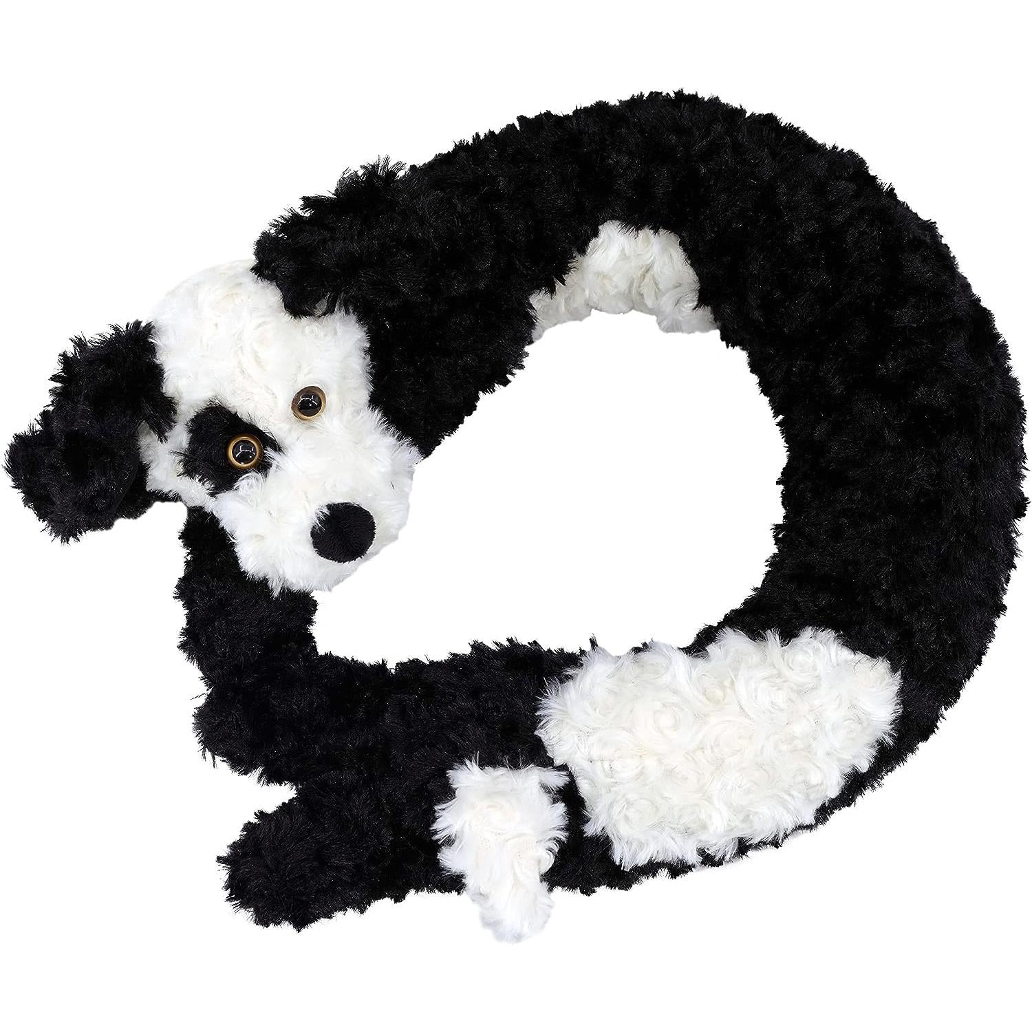 Novelty Black Dog Draught Excluder for Doors by GEEZY - The Magic Toy Shop