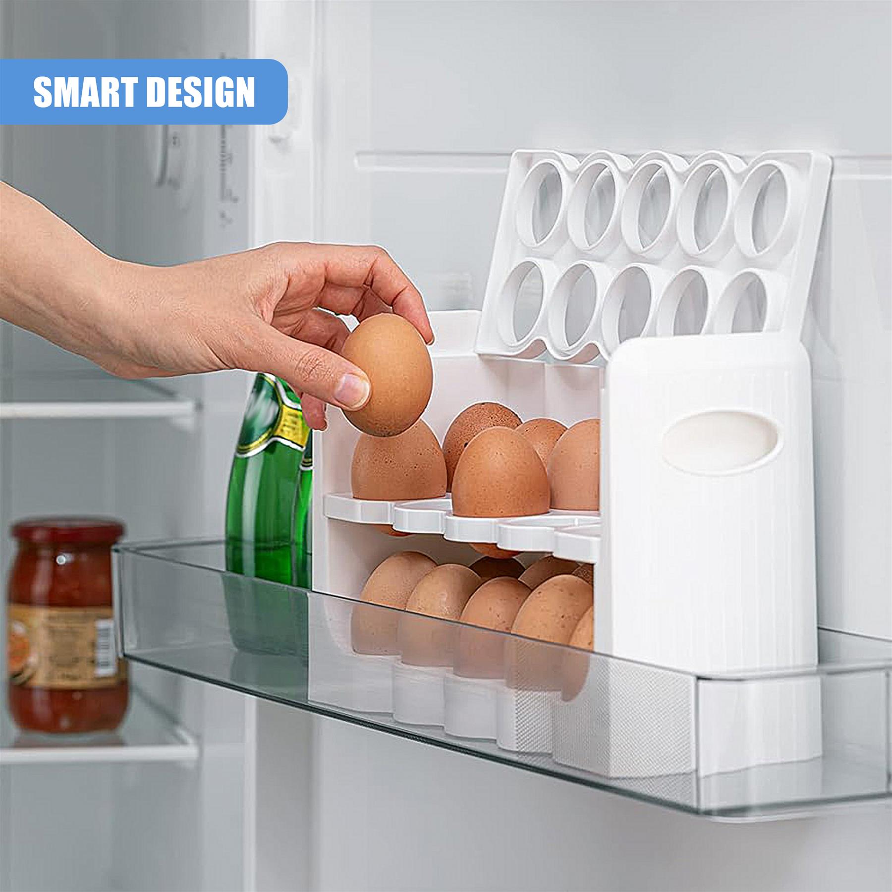 30 Grid 3 Layer BPA Free Egg Holder by GEEZY - The Magic Toy Shop