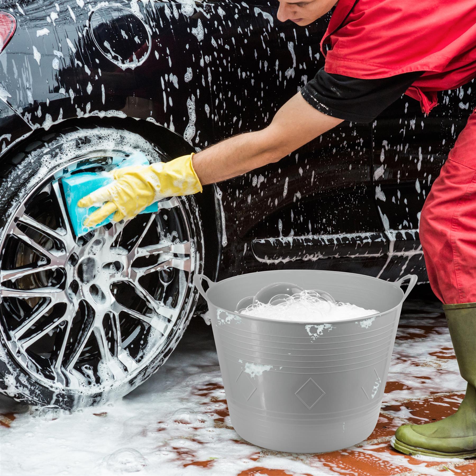 Flexi Tub 40L Home Garden Laundry Basket by GEEZY - The Magic Toy Shop