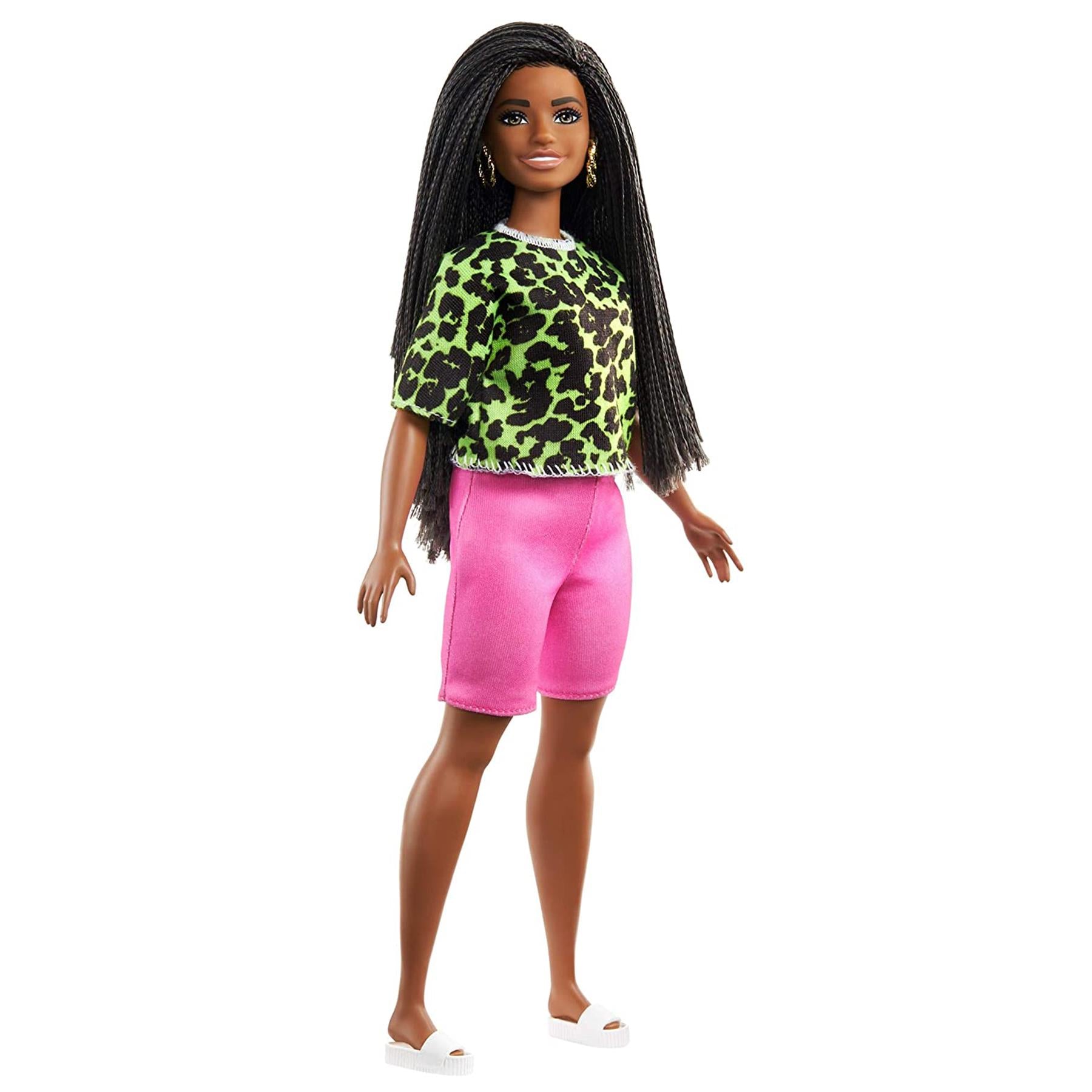 Barbie Fashionistas in Animal-Print Top by Barbie - The Magic Toy Shop