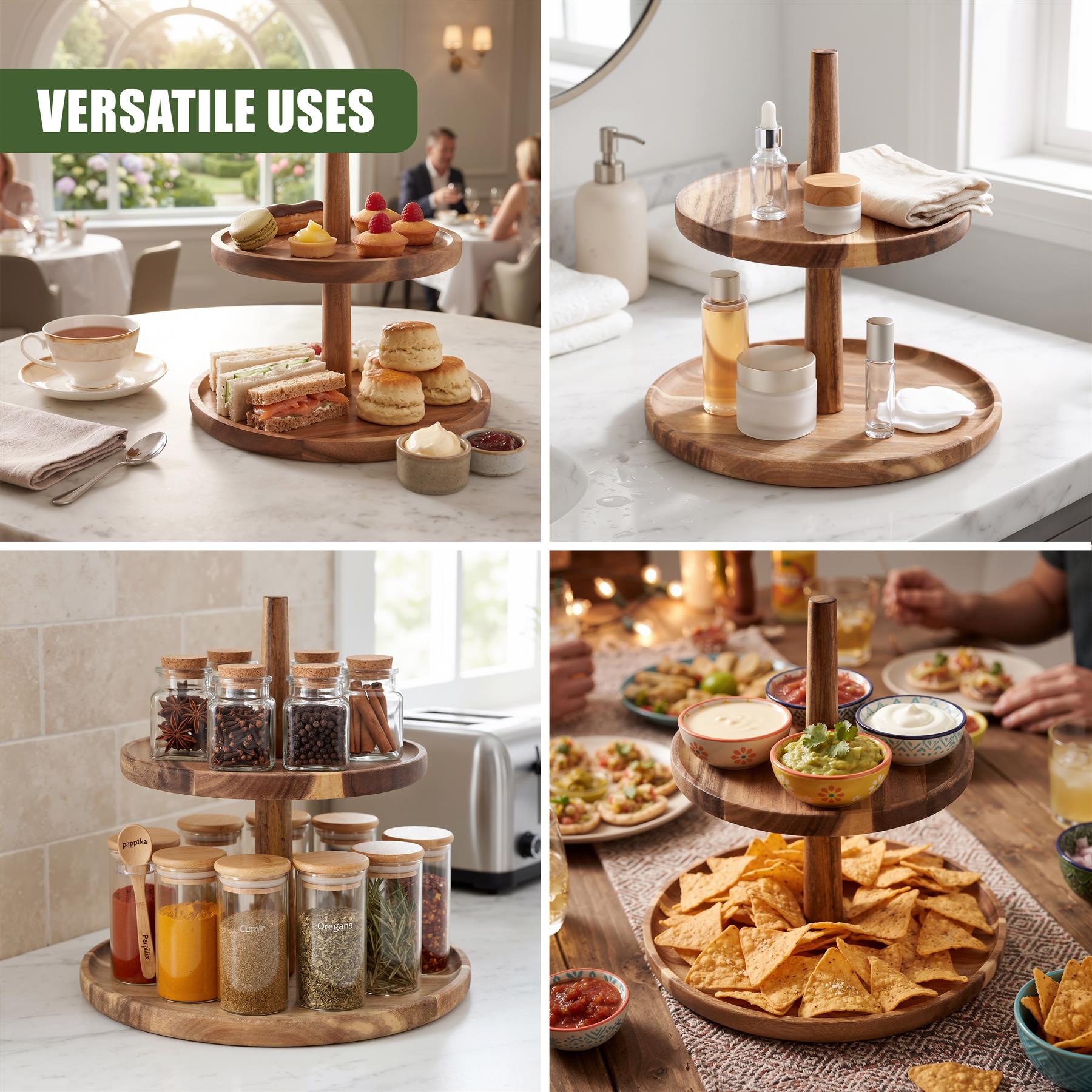 2-Tier Cupcake Stand
