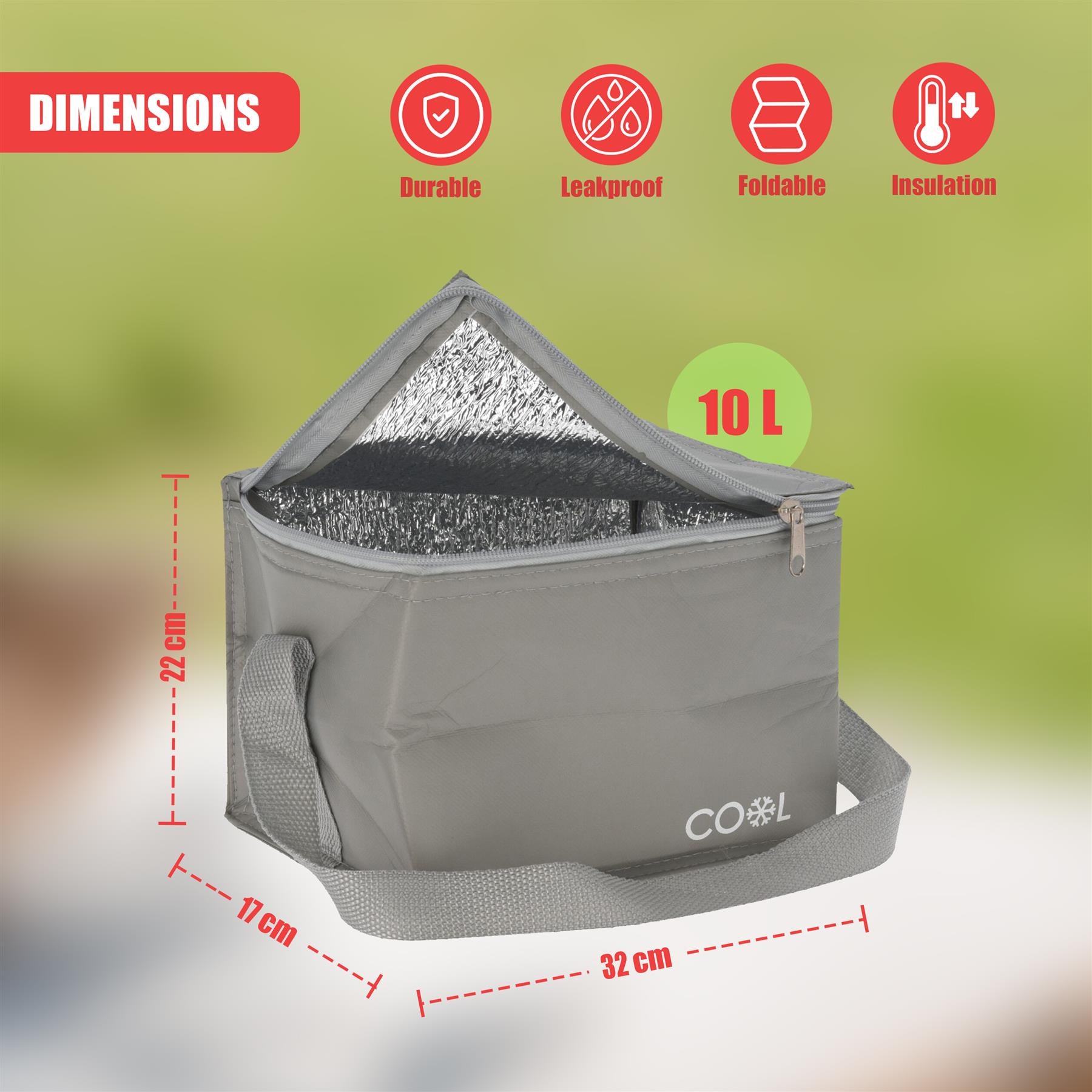 10 L Cooler for Food and Drinks by Geezy - The Magic Toy Shop