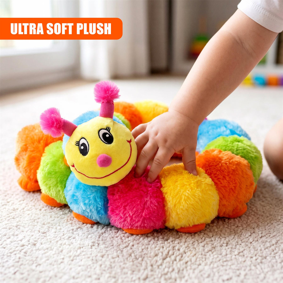 Caterpillar Plush Toy, 116cm