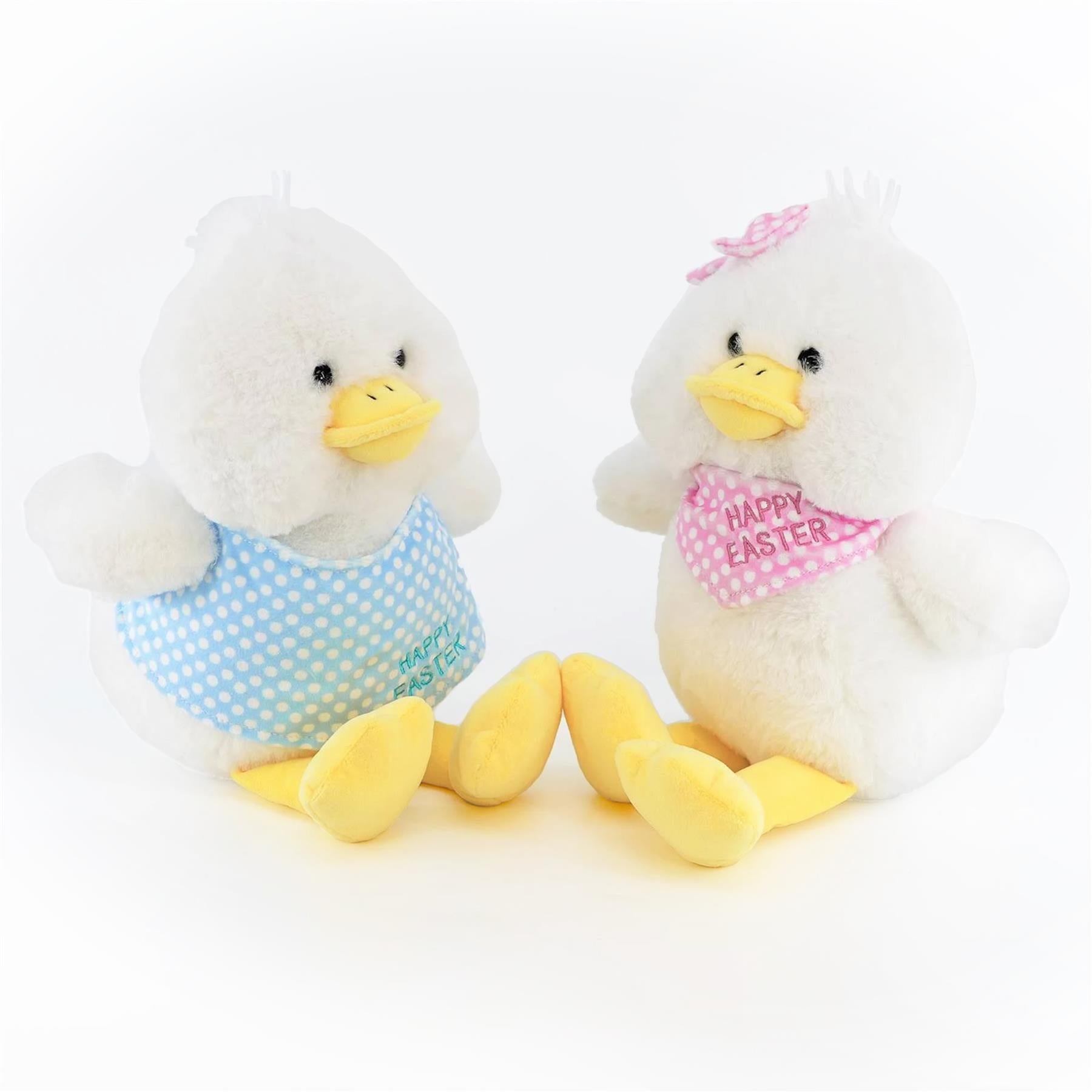 Happy Easter Chicks Super Soft Sitting Toy by The Magic Toy Shop - The Magic Toy Shop
