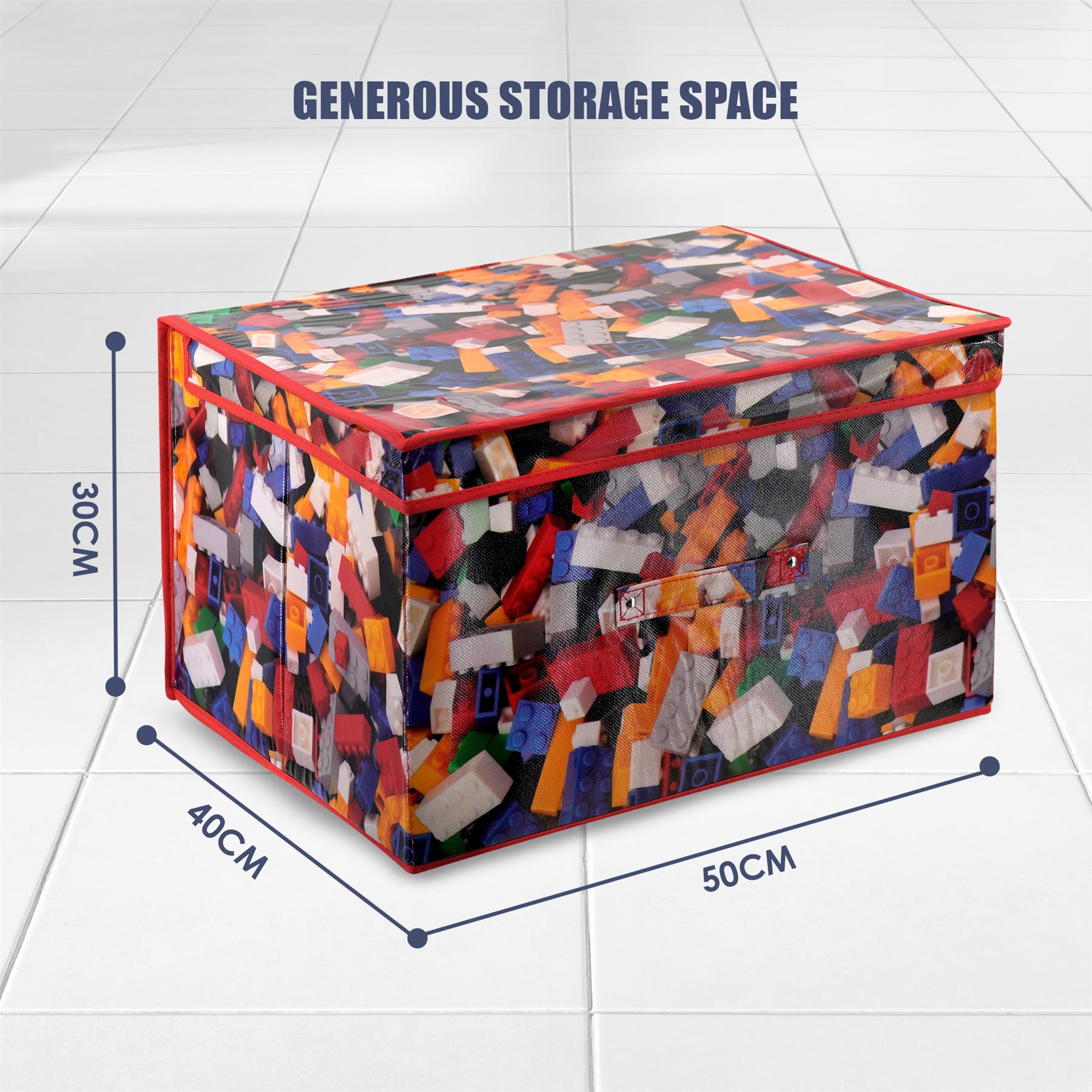 Bricks Large Storage Box by The Magic Toy Shop - The Magic Toy Shop