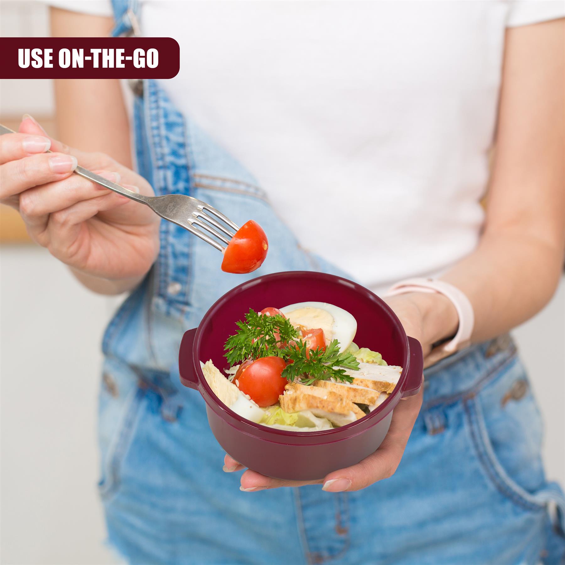 Microwave Bowls with Vented Lids - Set of 3 by GEEZY - The Magic Toy Shop