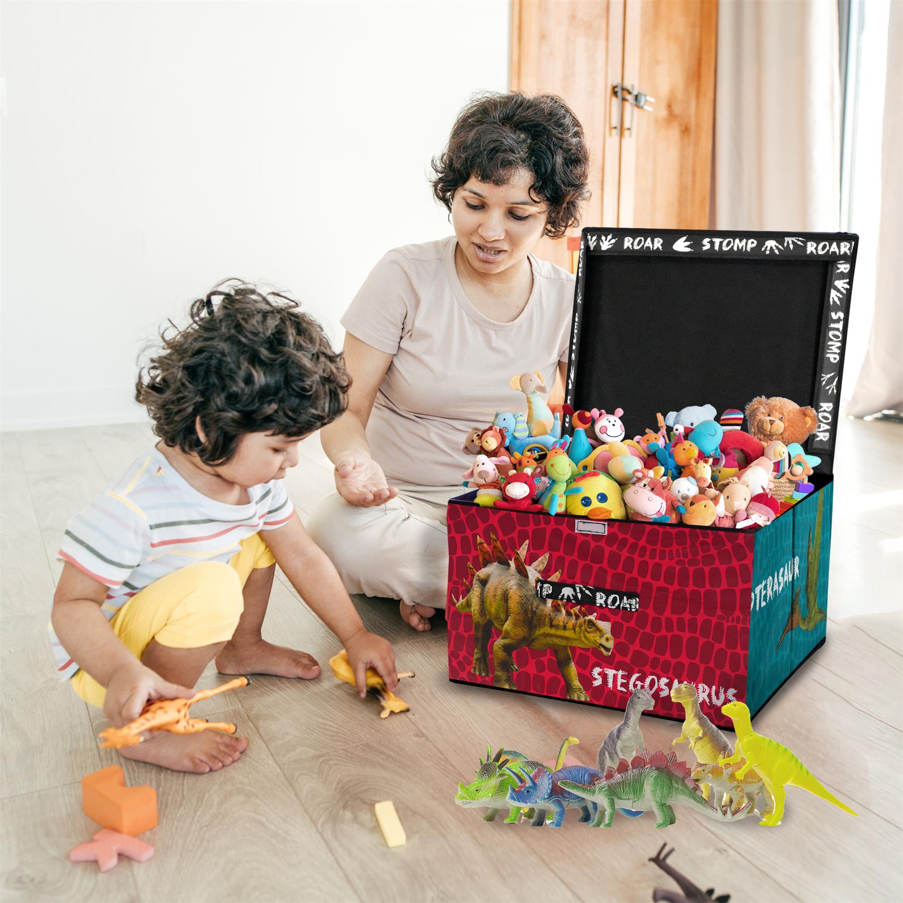 Dino Large Storage Box by The Magic Toy Shop - The Magic Toy Shop