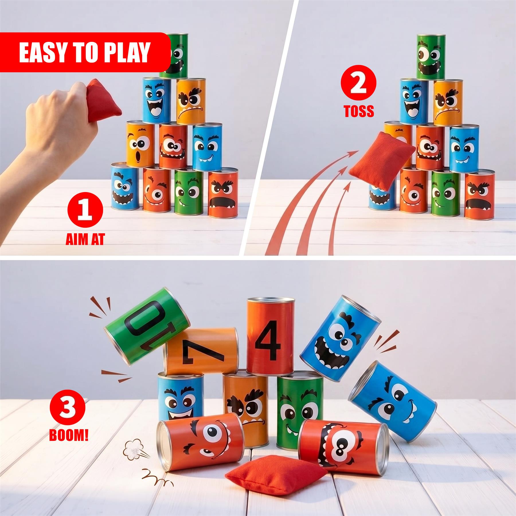 Tin Can Alley Bean Bag Toss Game