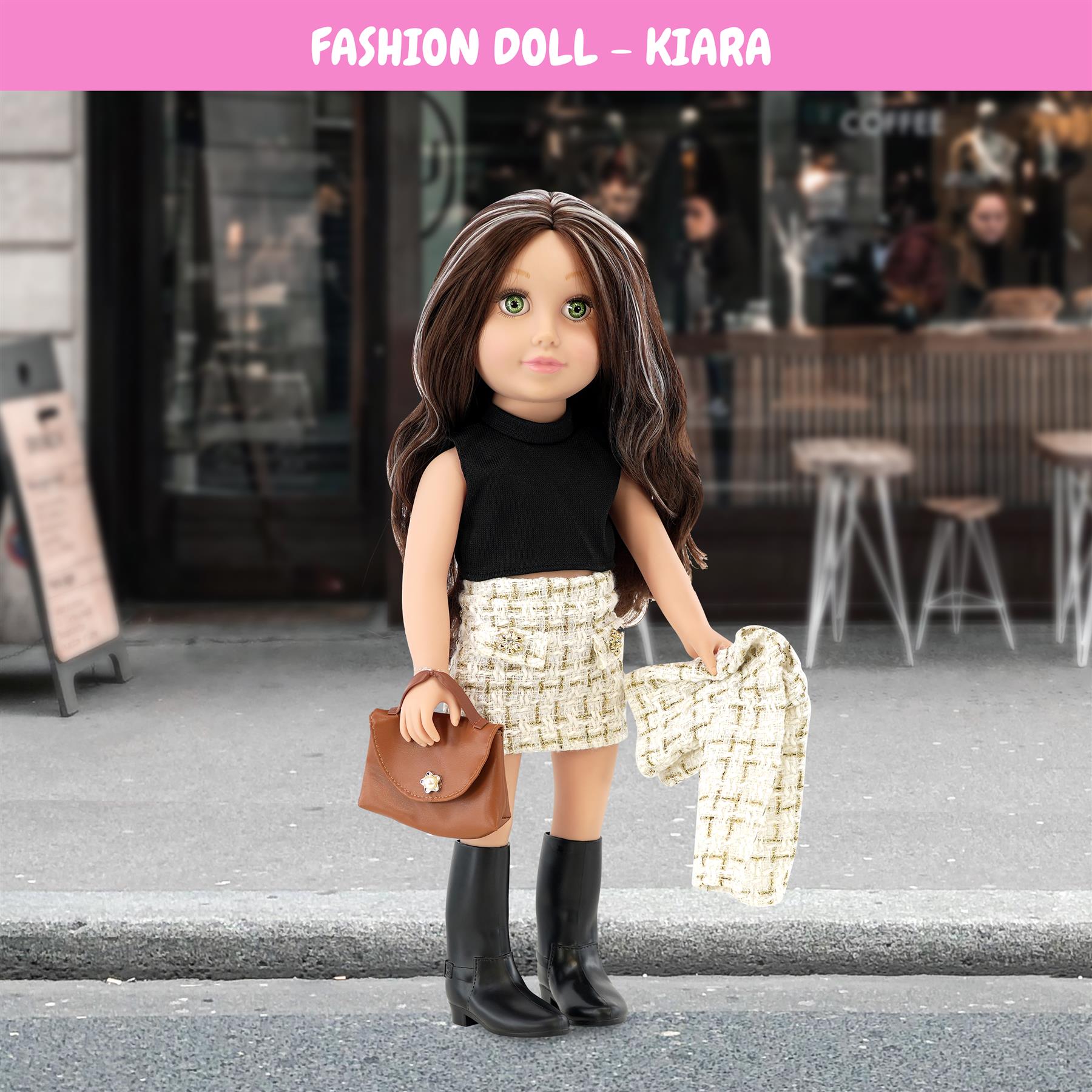BiBi Doll Fashion "Kiara" (45 cm / 18") by BiBi Doll - The Magic Toy Shop