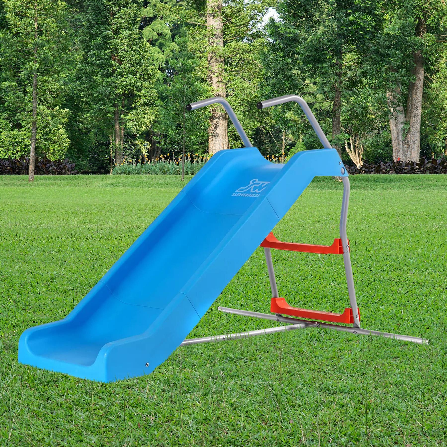 2in1 Garden Slide with Steel Frame by The Magic Toy Shop - The Magic Toy Shop