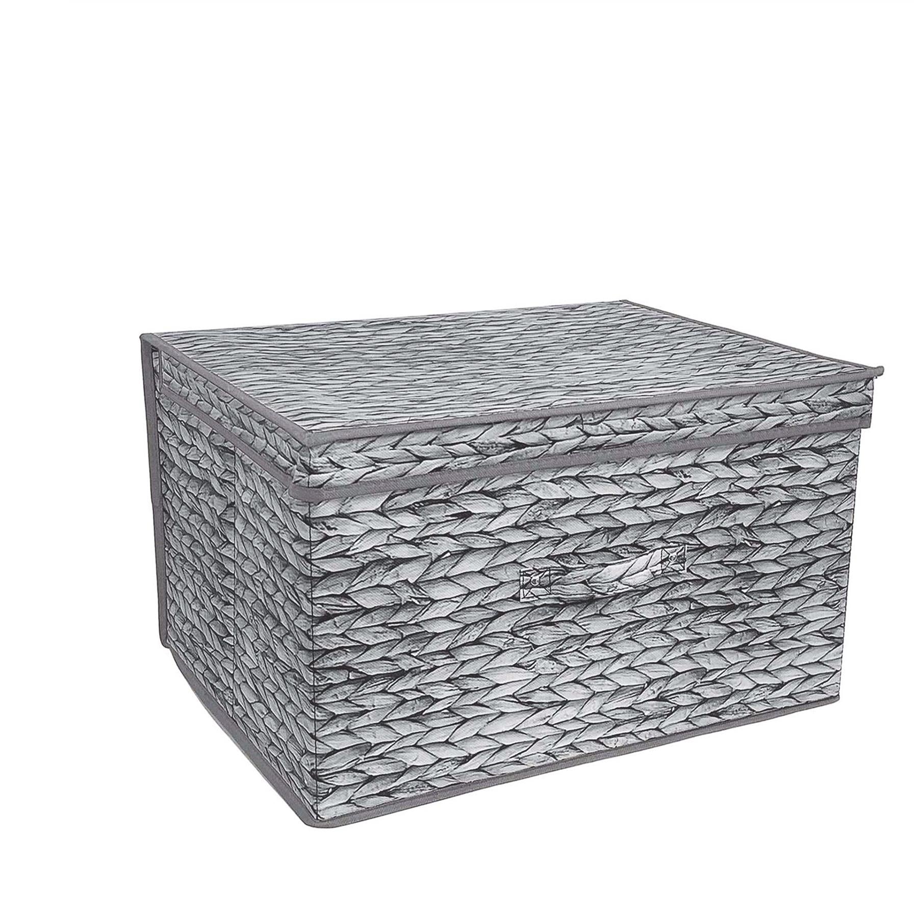 Weave Grey Storage Box by The Magic Toy Shop - The Magic Toy Shop