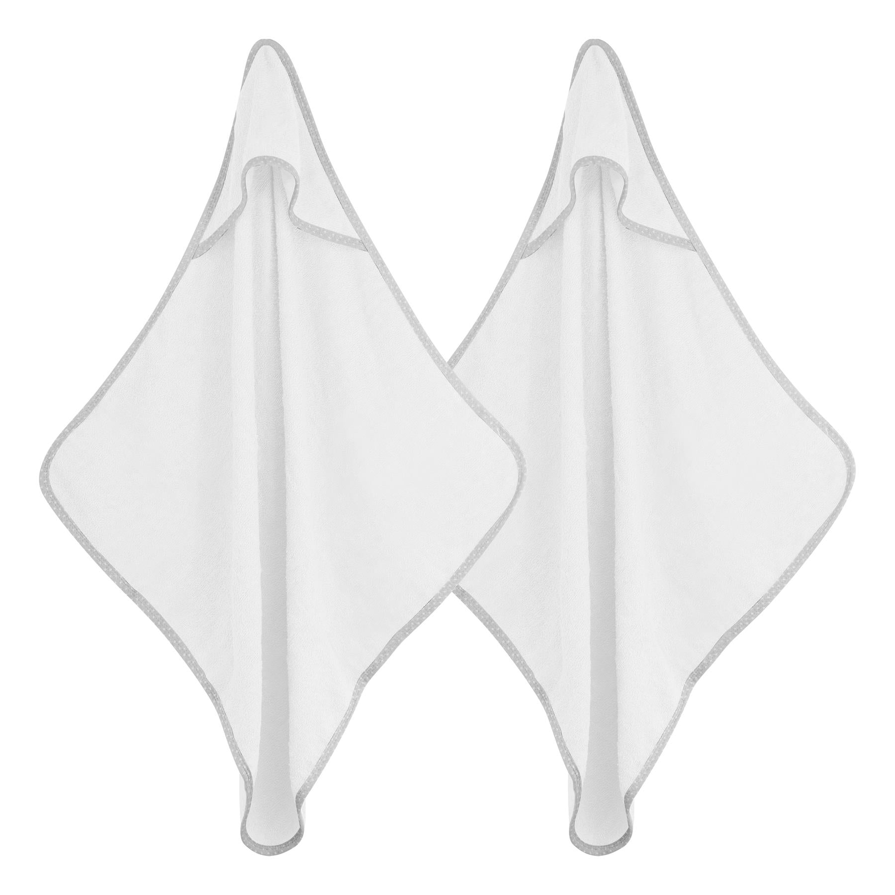 Pack of 2 Hooded Baby Bath Towels