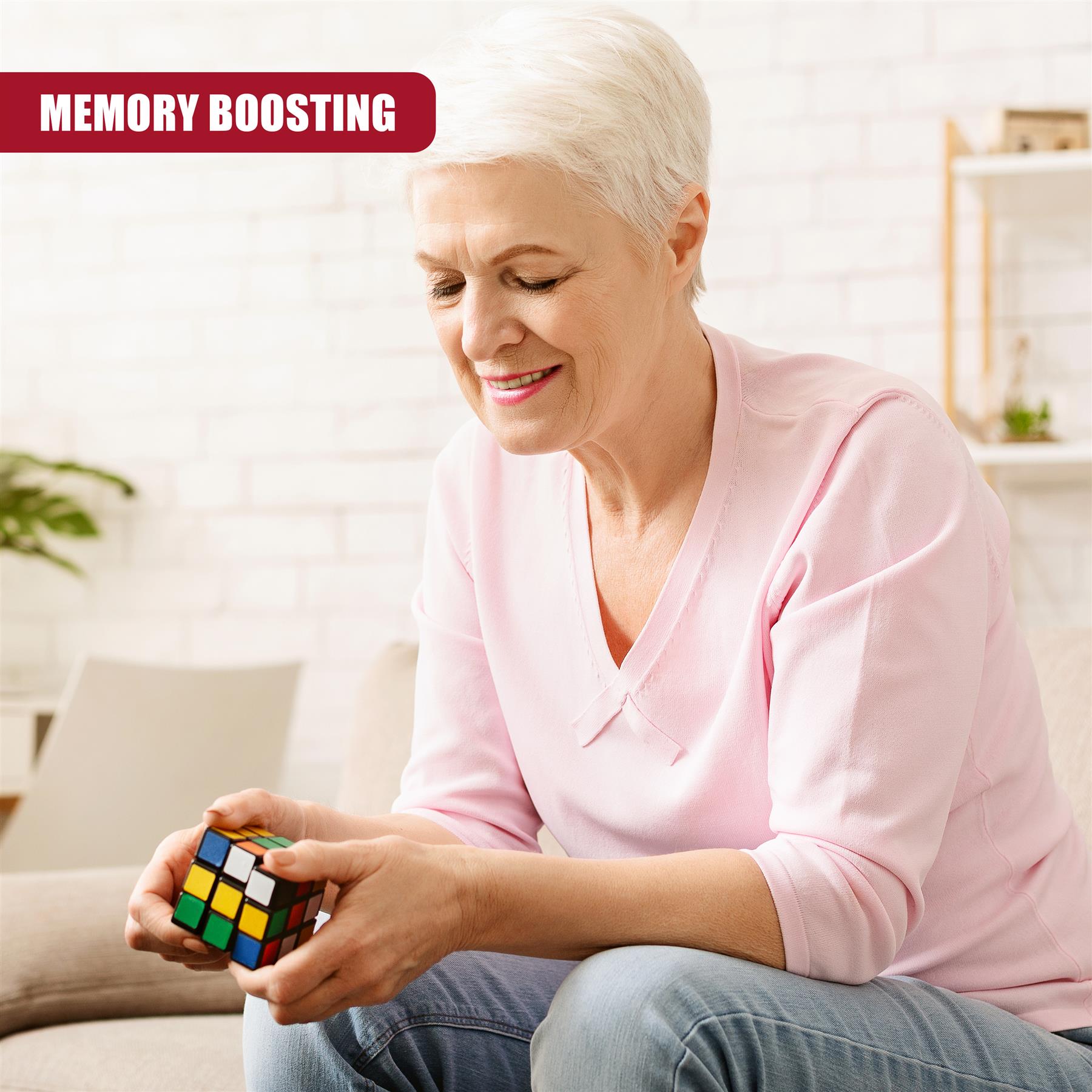 Set of 12 Puzzle Cubes