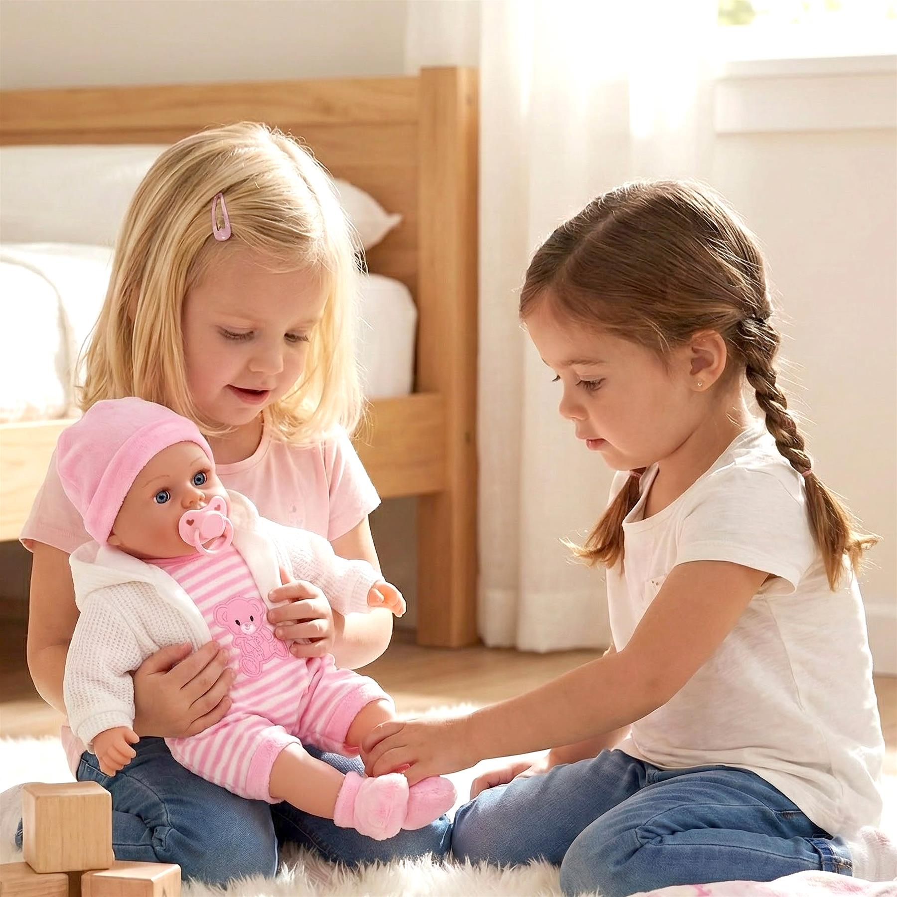 BiBi Baby Doll - Pink (45 cm / 18")