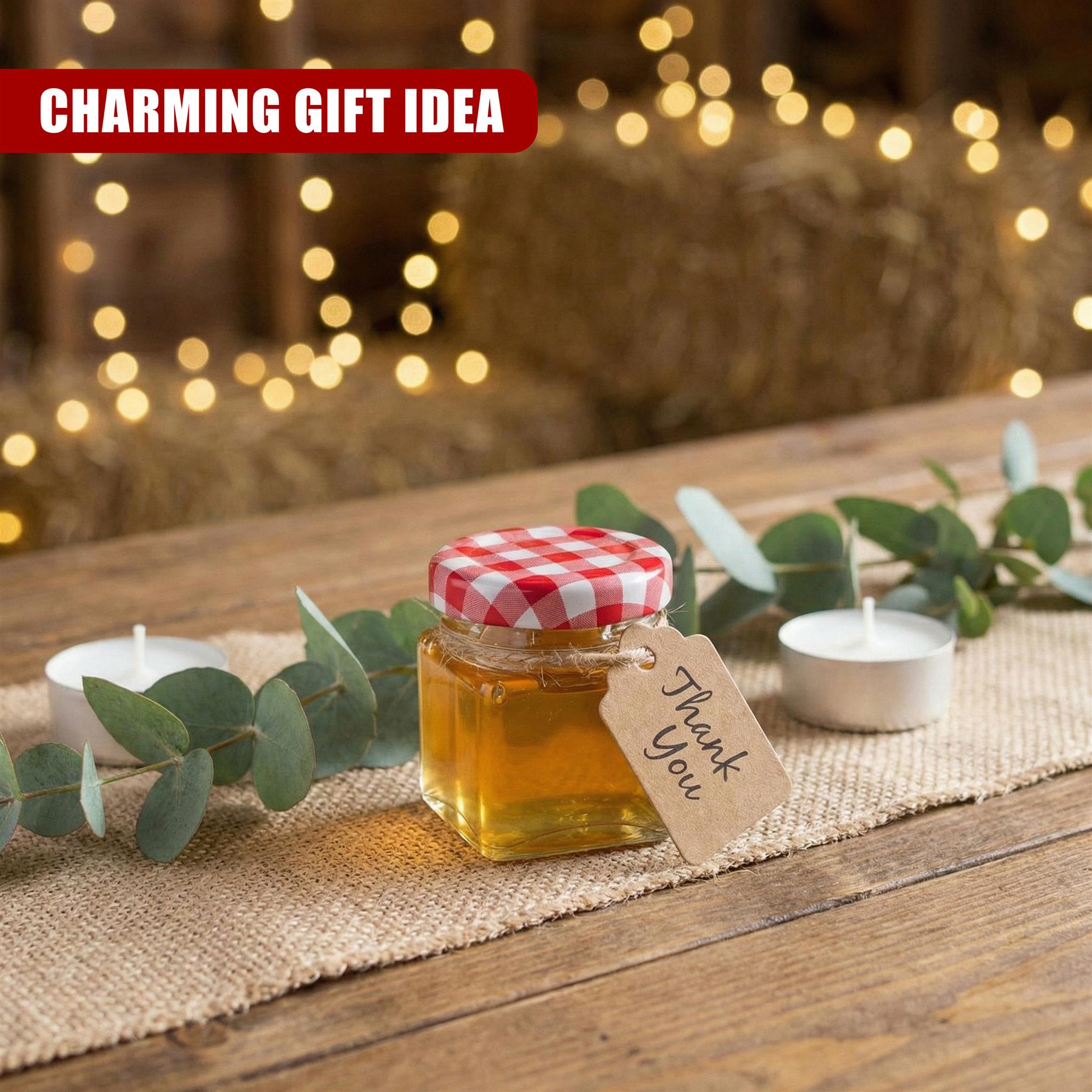 Mini Glass Jars, Set of 5