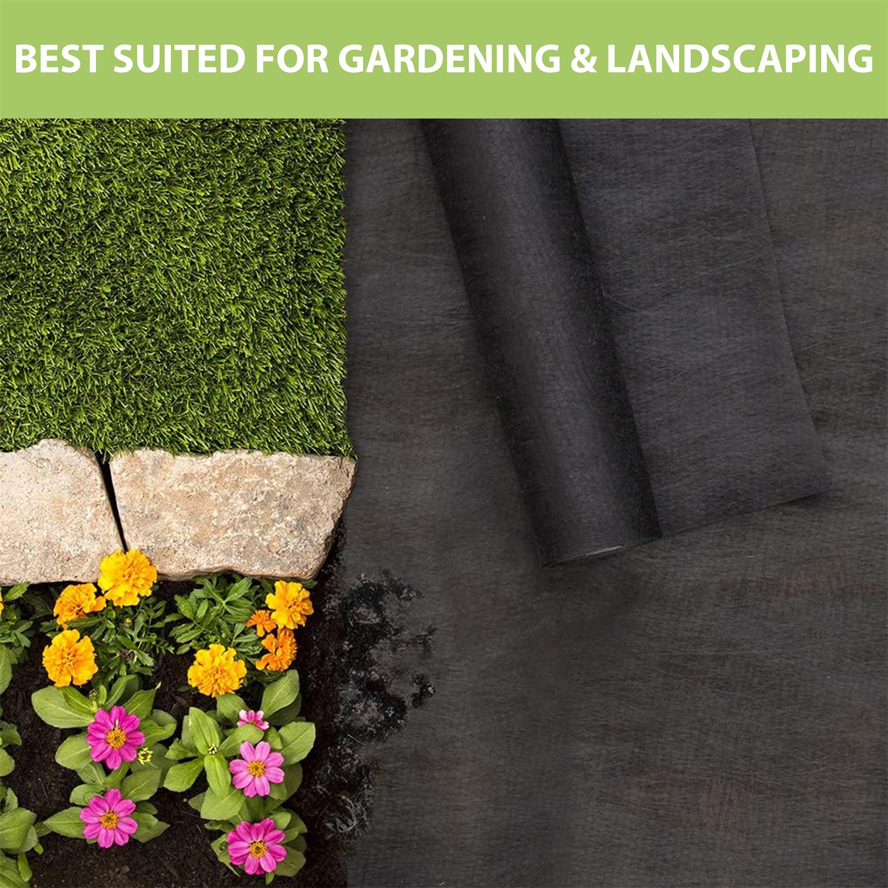 Non-woven Weed Control Fabric 1.5x8m by GEEZY - The Magic Toy Shop