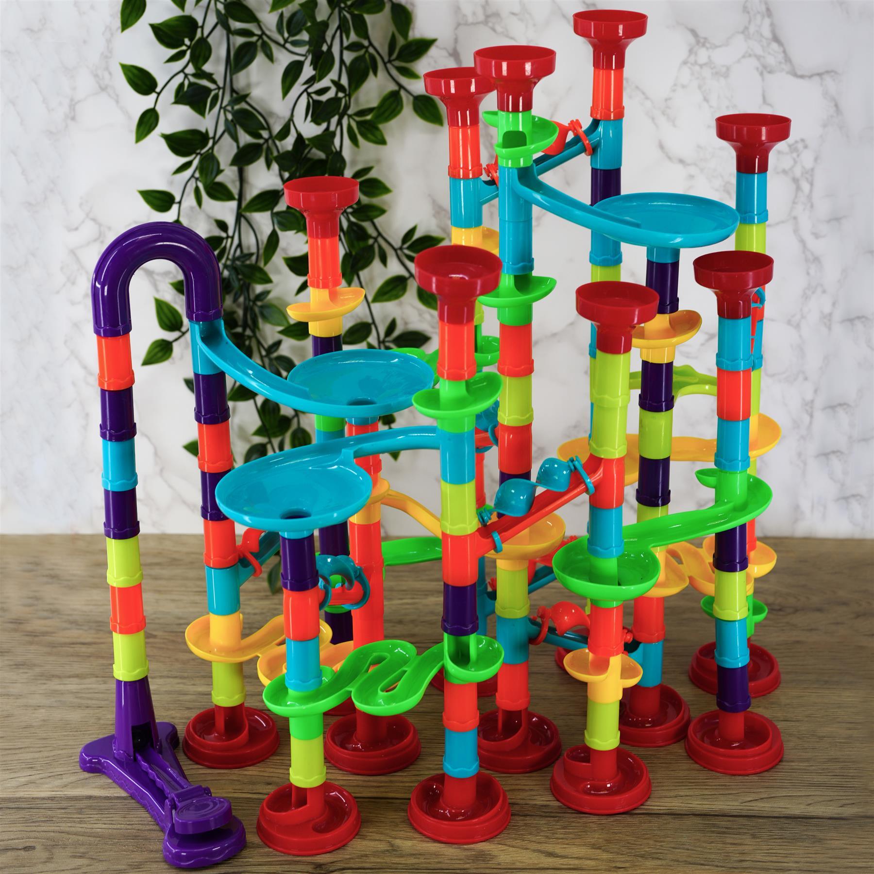 197 Pieces Marble Run Game by The Magic Toy Shop - The Magic Toy Shop